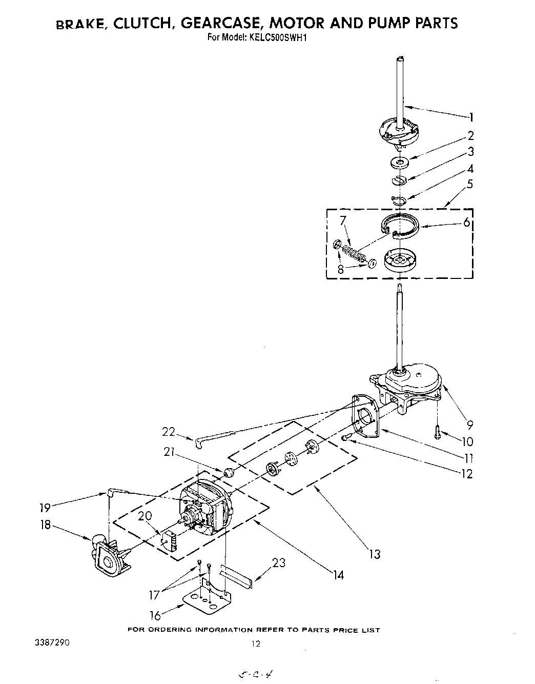 09 - BRAKE, CLUTCH, GEARCASE, MOTOR AND PUMP