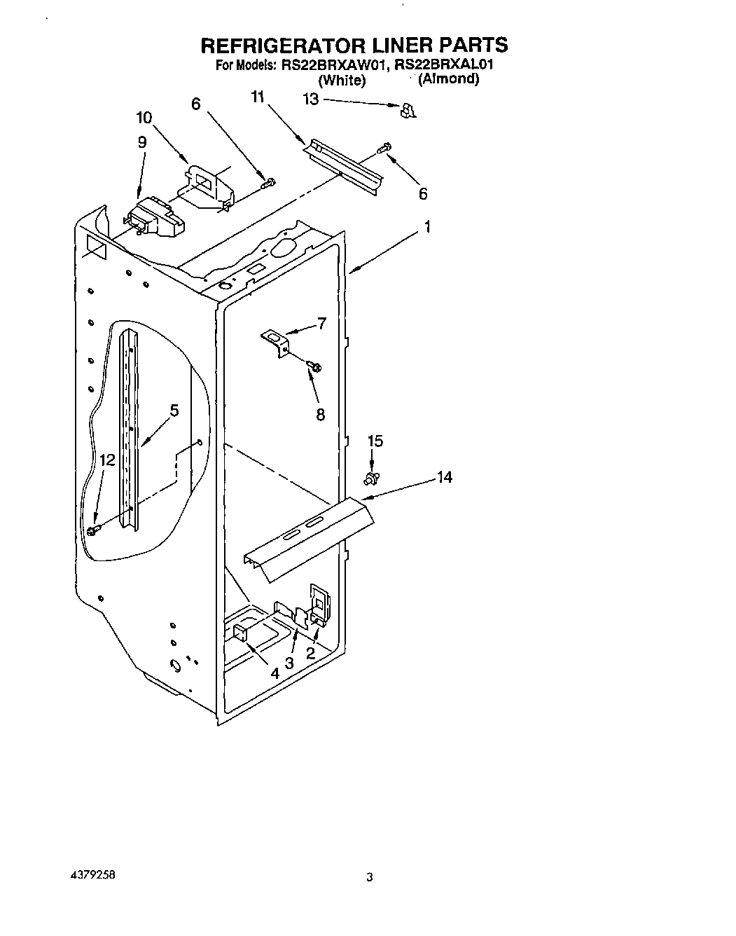 02 - REFRIGERATOR LINER