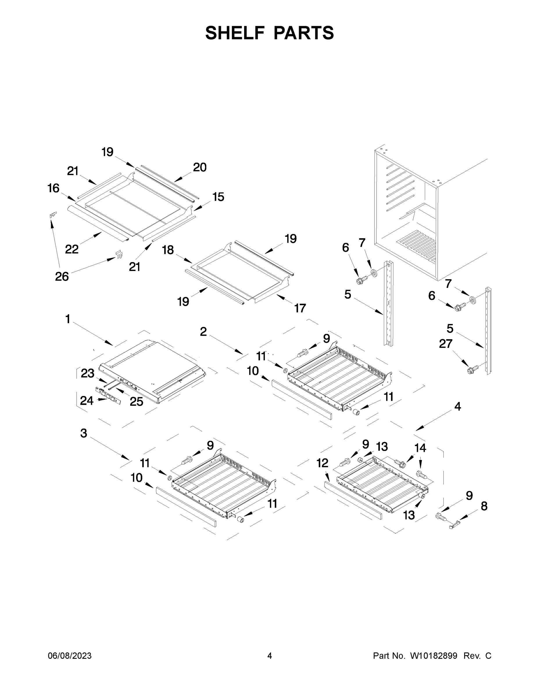 03 - SHELF PARTS