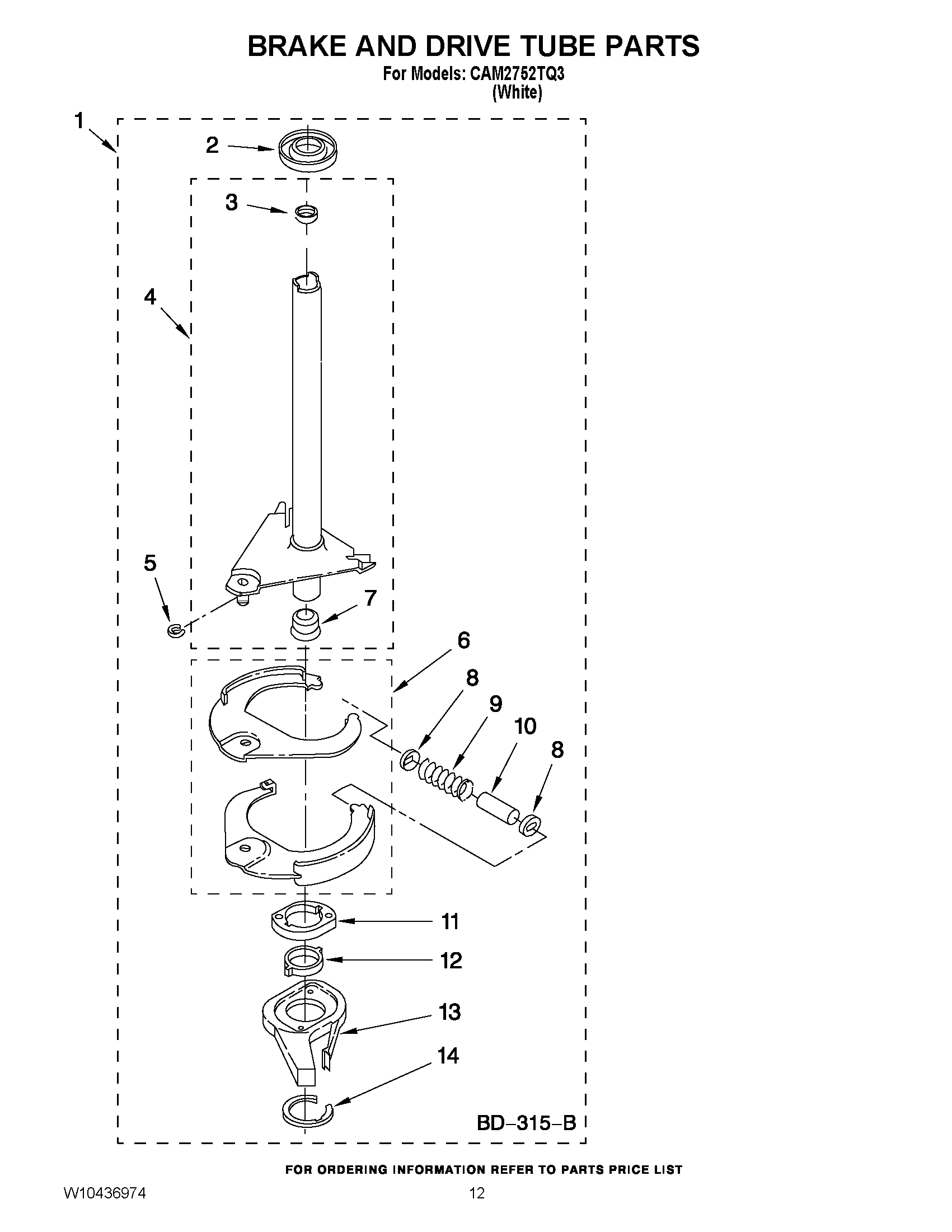 08 - BRAKE AND DRIVE TUBE PARTS