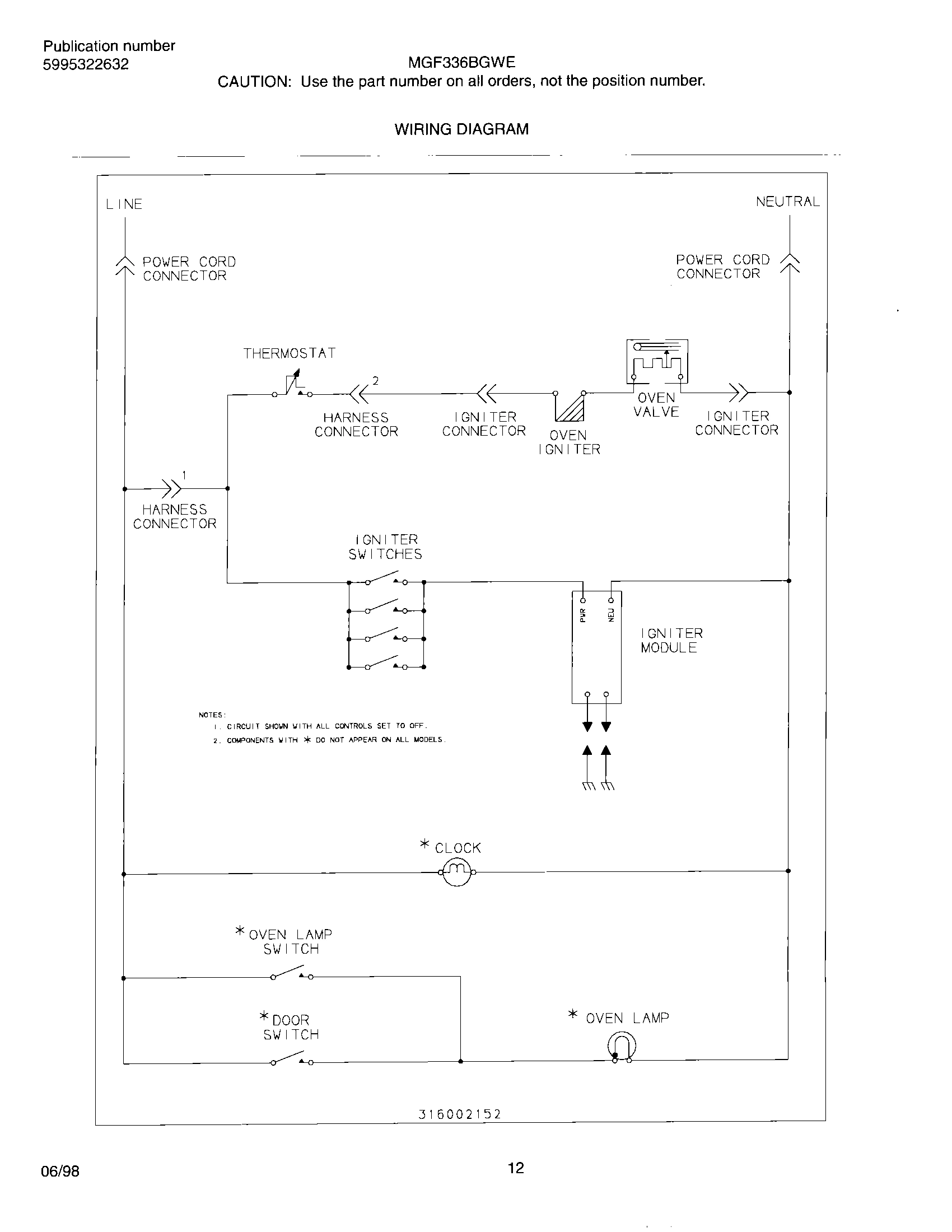 12 - WIRING DIAGRAM
