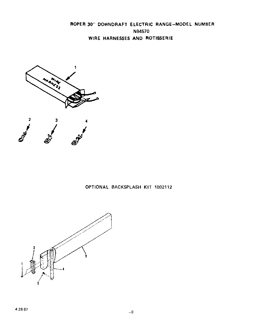 07 - WIRE HARNESSES AND ROTISSERIE , BA