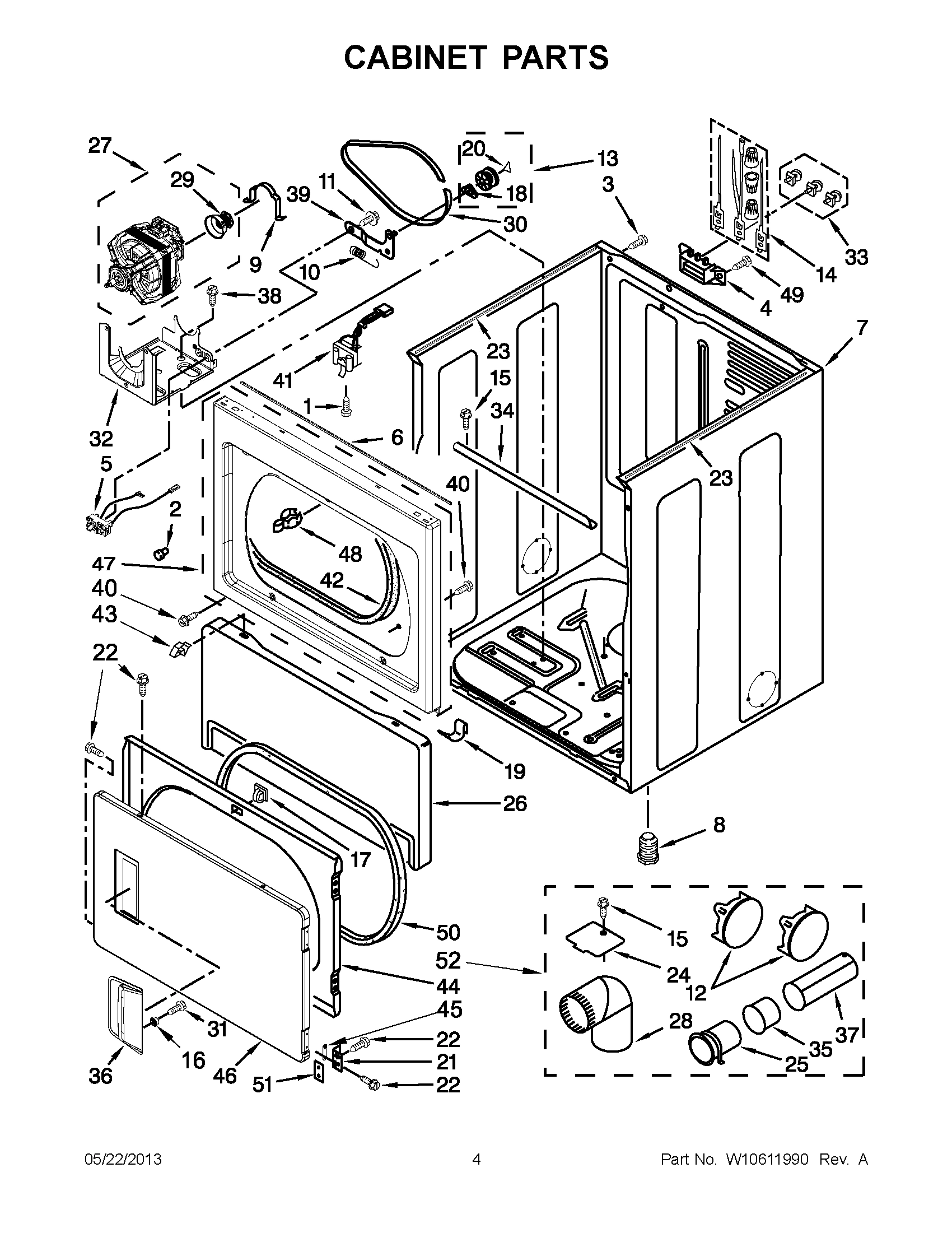 02 - CABINET PARTS