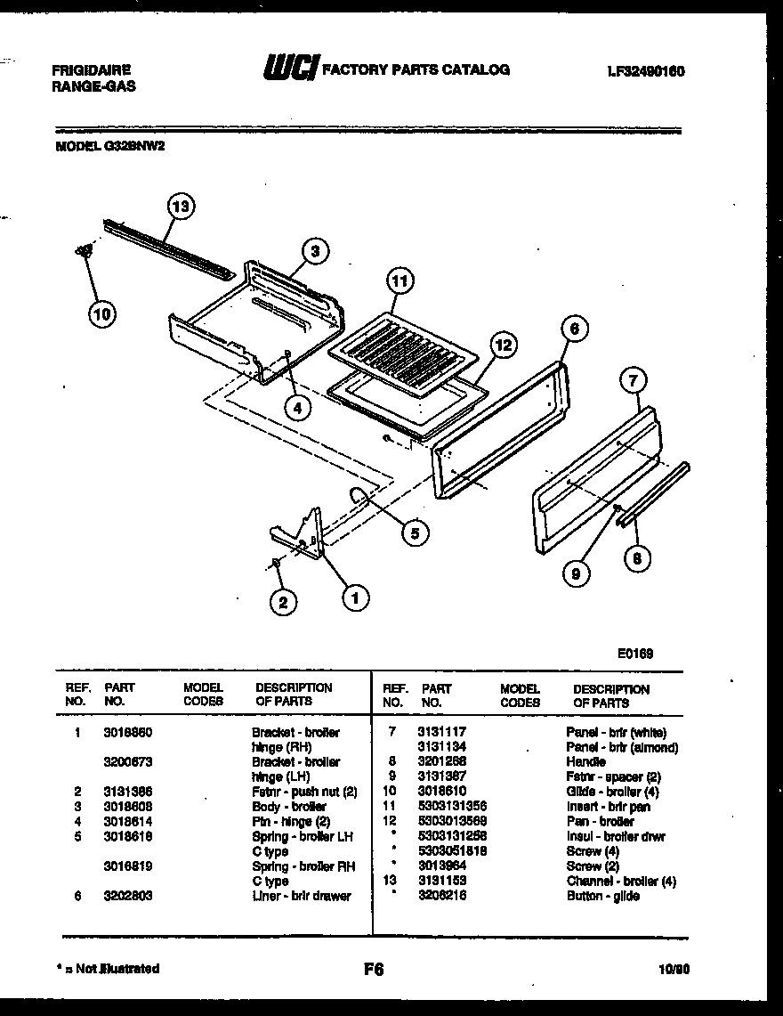 04 - BROILER DRAWER PARTS