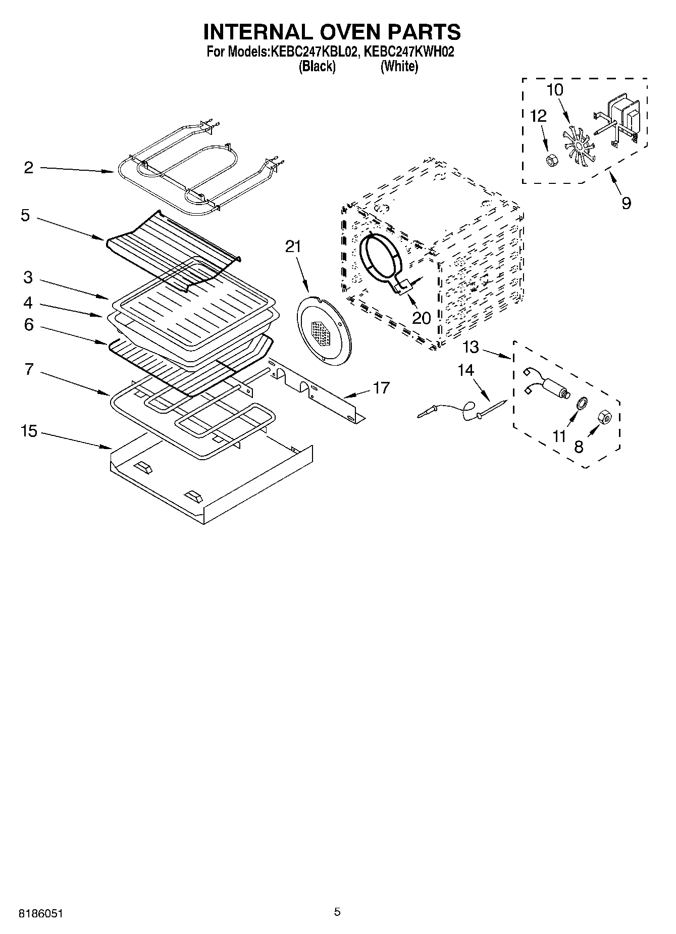 04 - INTERNAL OVEN PARTS