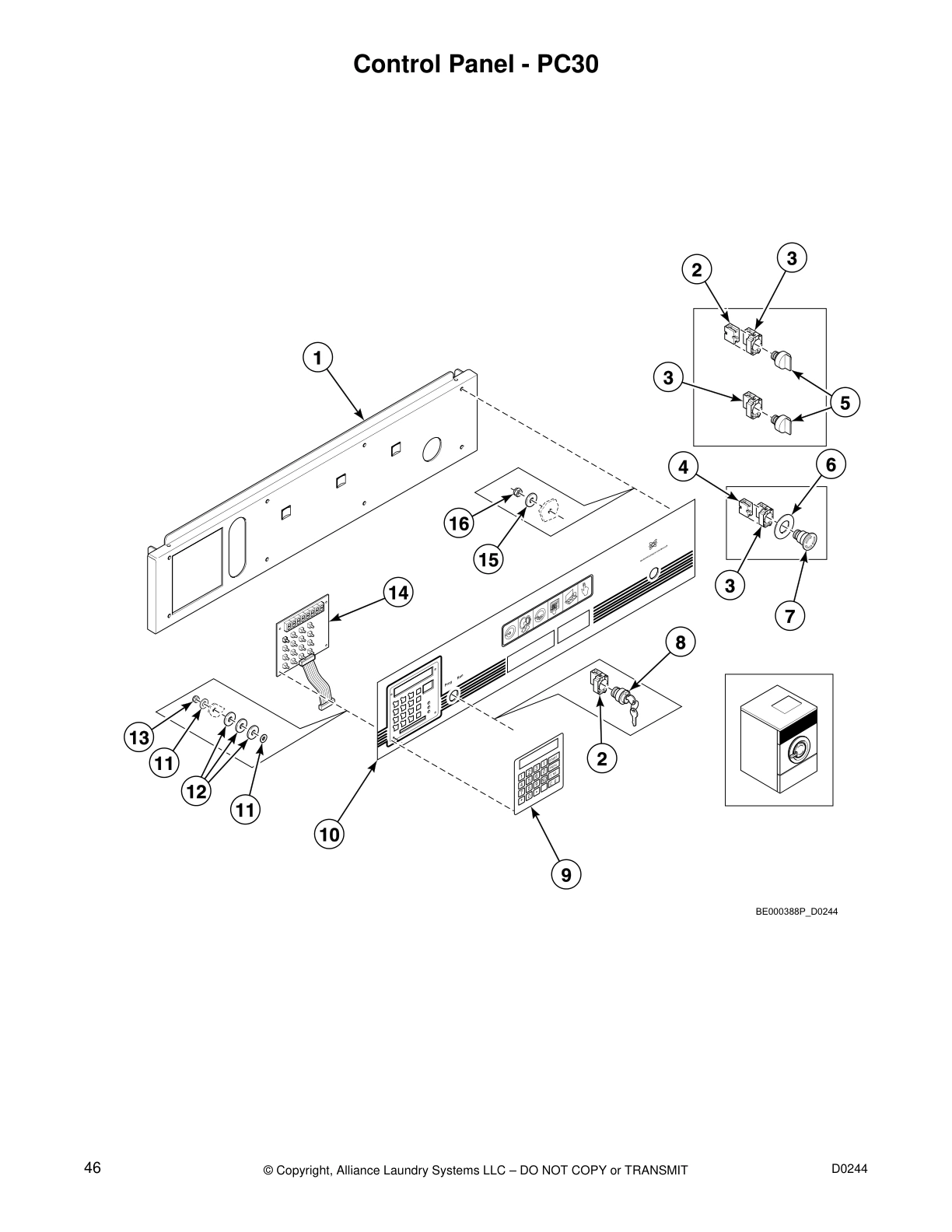Control Panel - PC30