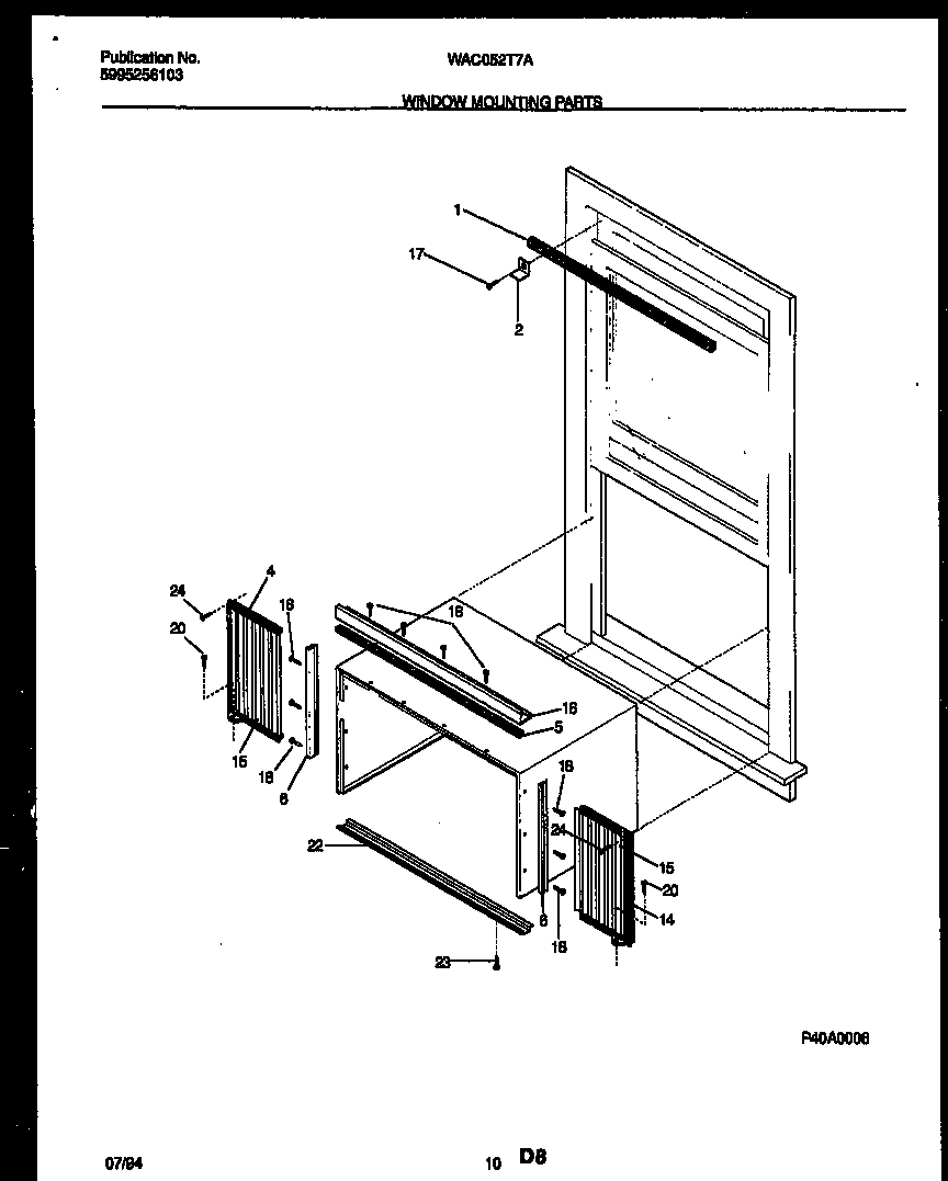 06 - WINDOW MOUNTING PARTS