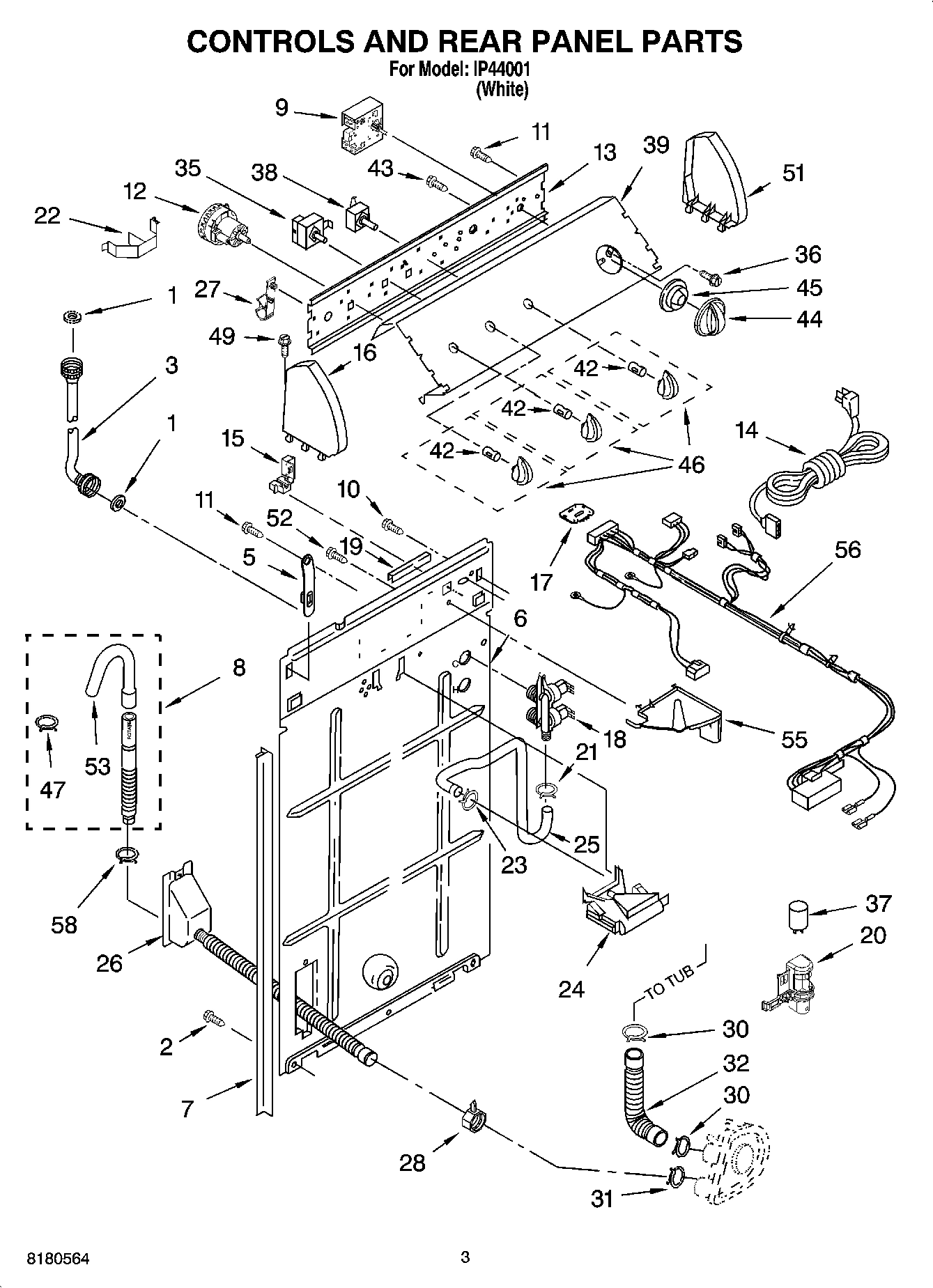 02 - CONTROLS AND REAR PANEL PARTS
