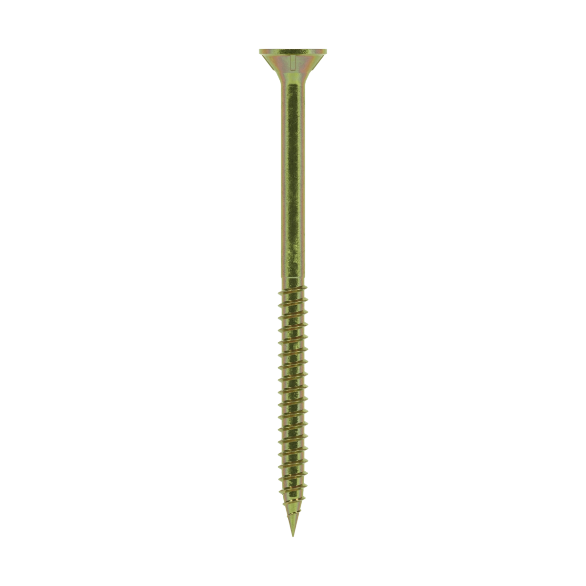 ZENITH® 14G x 100mm Gold Passivated, Self Drilling, Internal Hex Drive, Bugle Batten Screws – Internal Use – 50 Pack