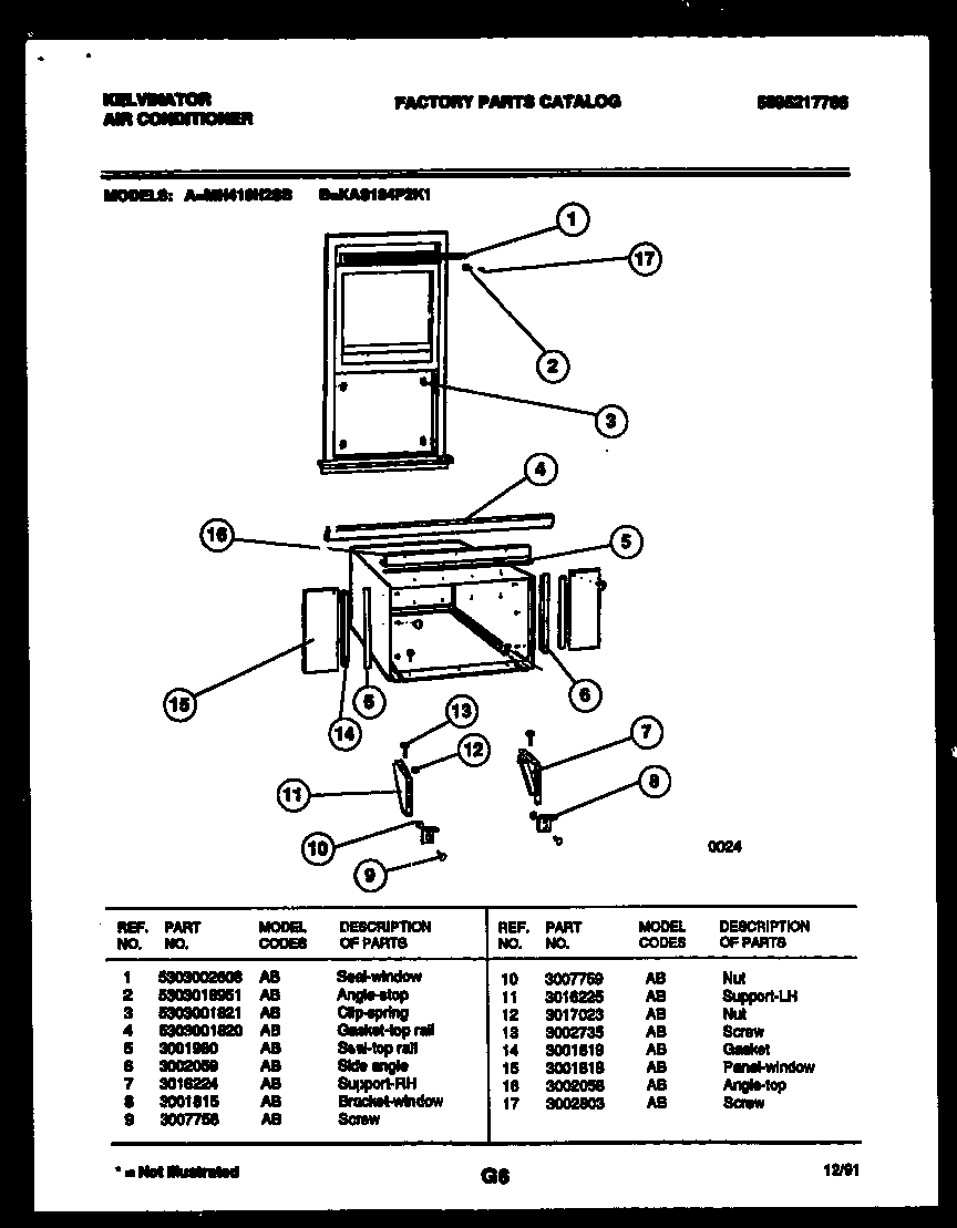 07 - CABINET AND INSTALLATION PARTS