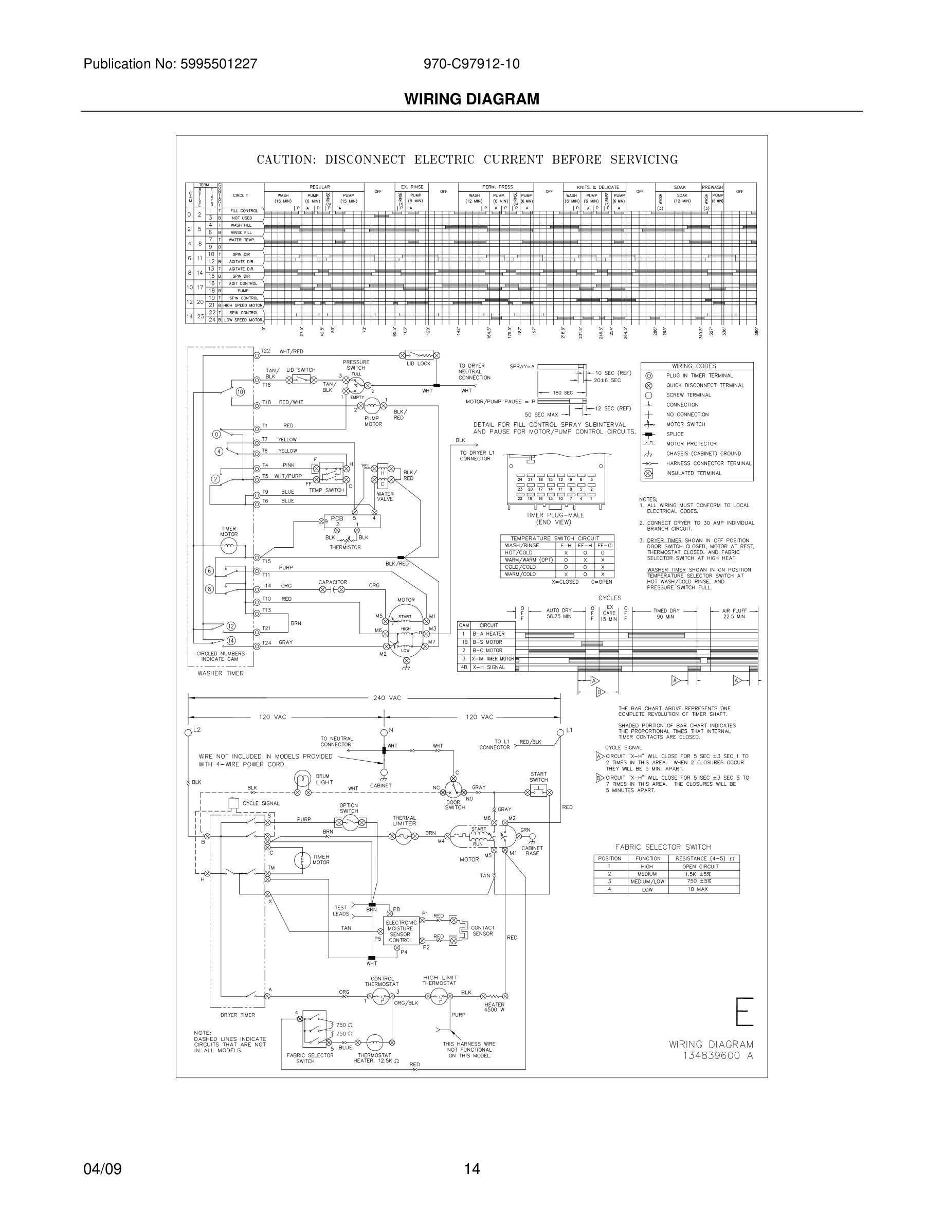 14 - WIRING DIAGRAM