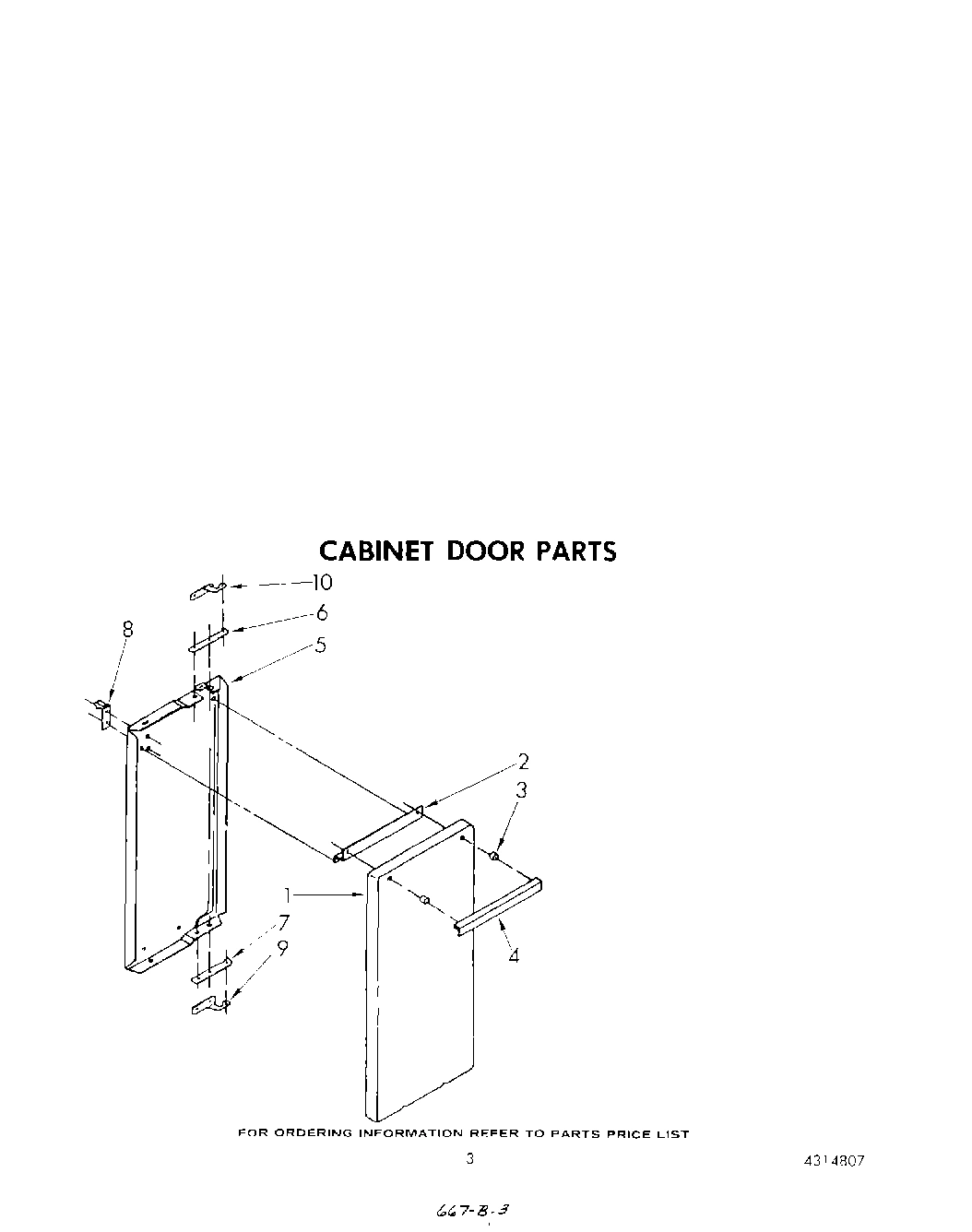 03 - CABINET DOOR
