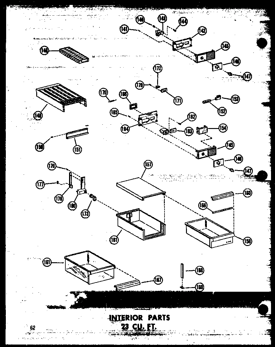 06 - INTERIOR PARTS 23 CU. FT.