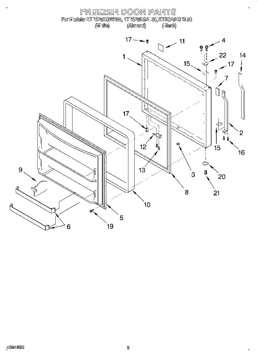03 - FREEZER DOOR
