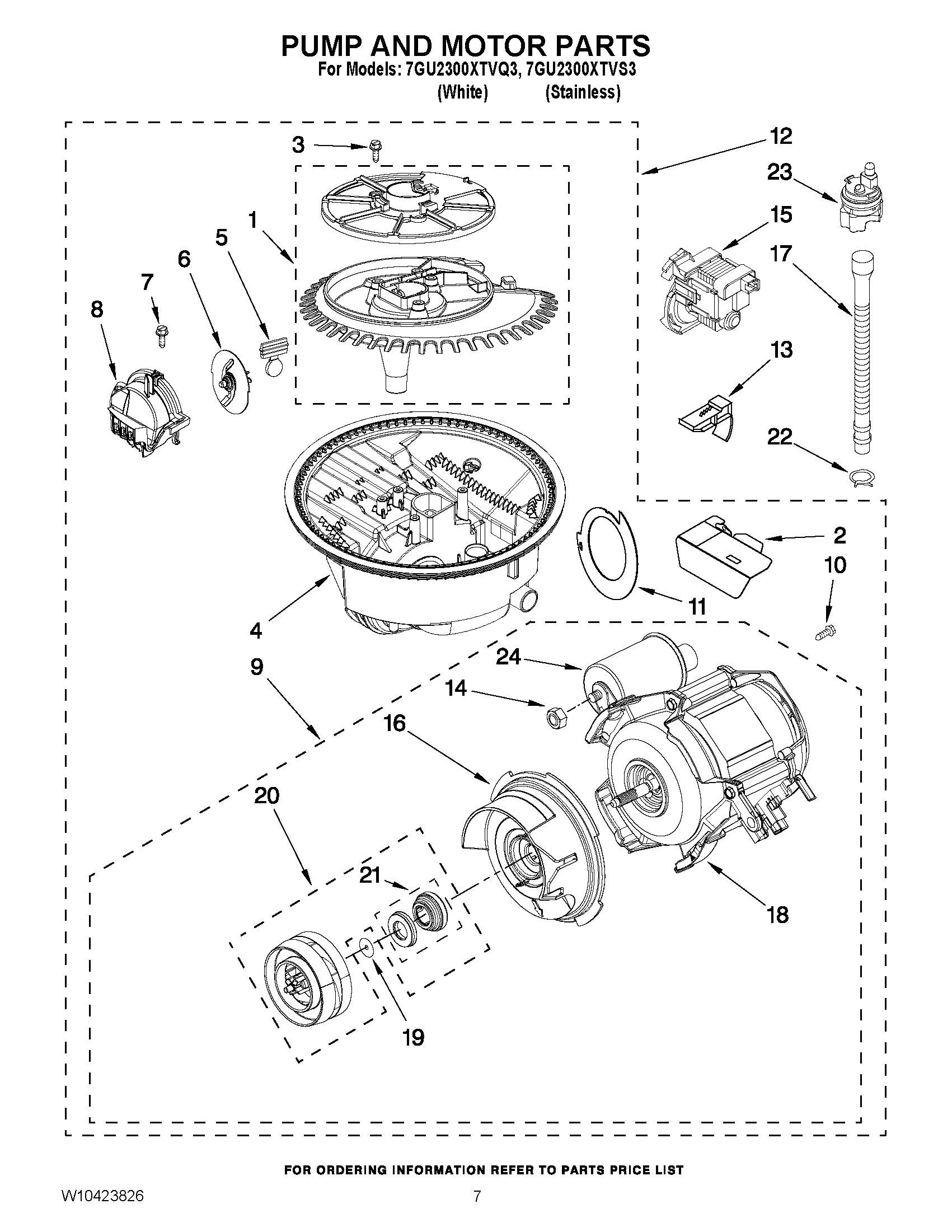 06 - PUMP AND MOTOR PARTS