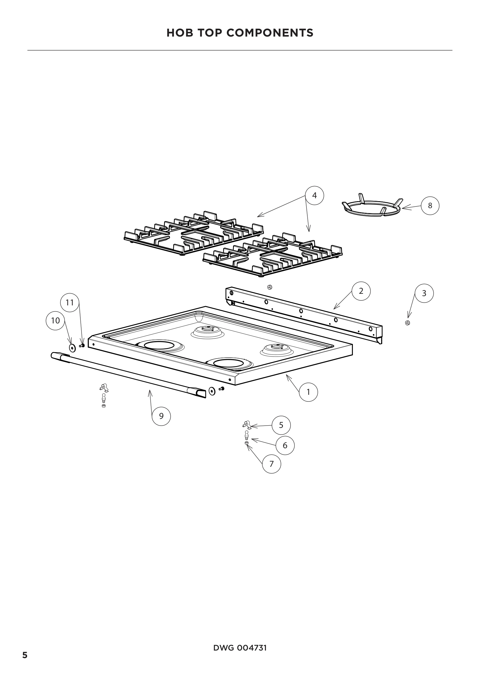 HOBTOP COMPONENTS
