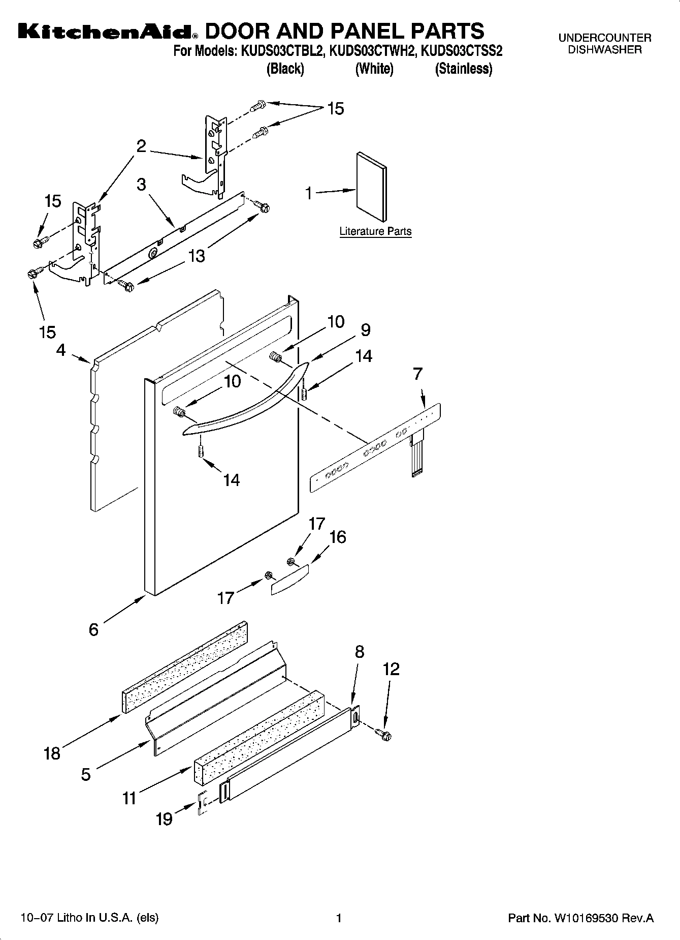 01 - DOOR AND PANEL PARTS