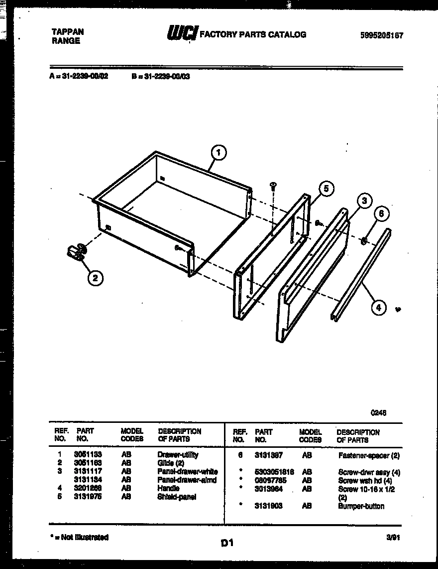 05 - DRAWER PARTS