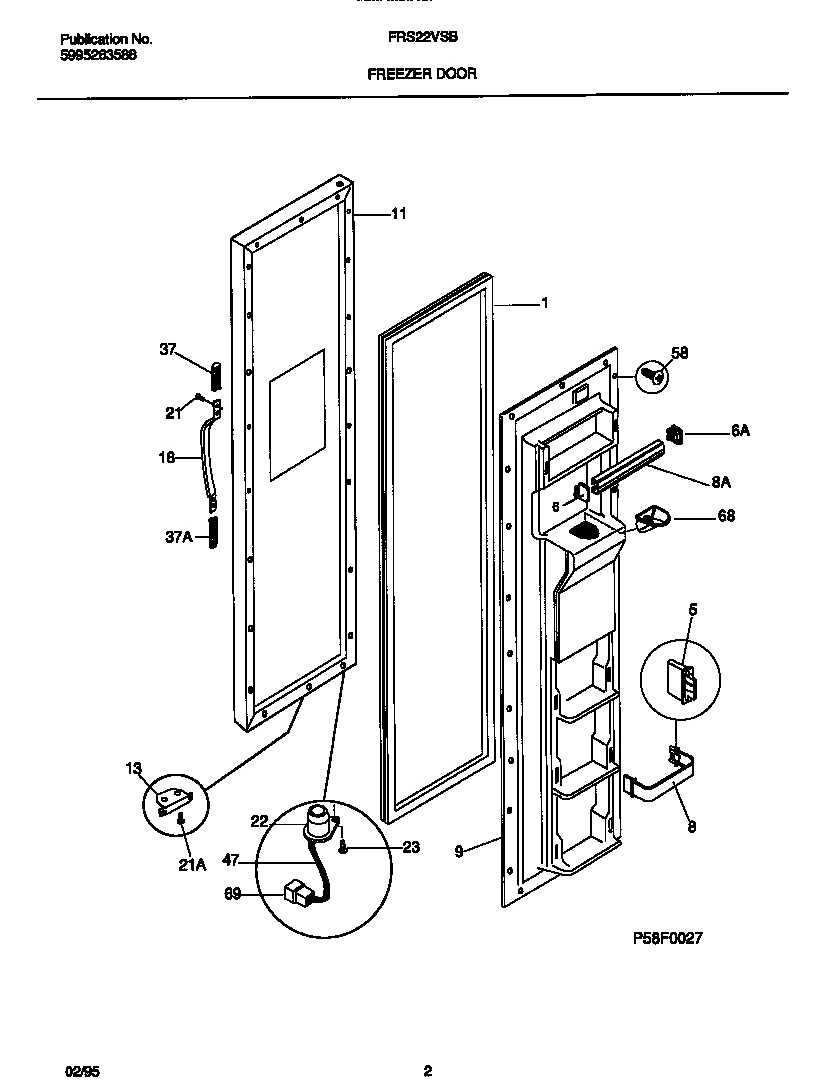 02 - FREEZER DOOR