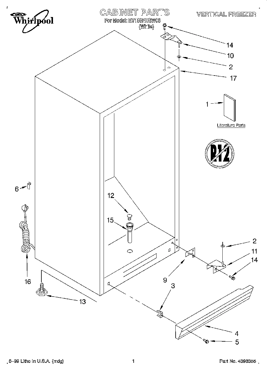 01 - CABINET, LITERATURE