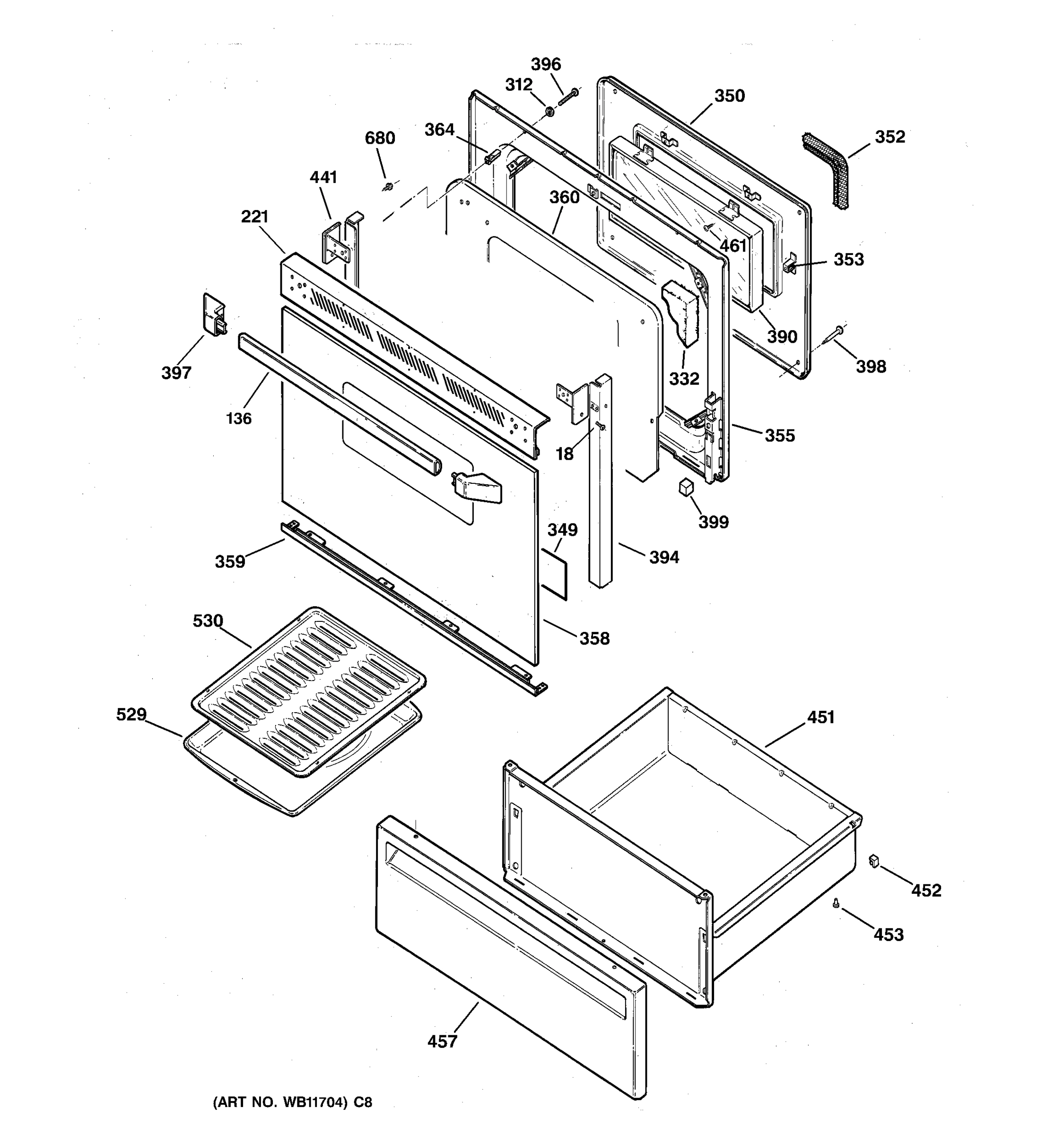 DOOR & DRAWER PARTS