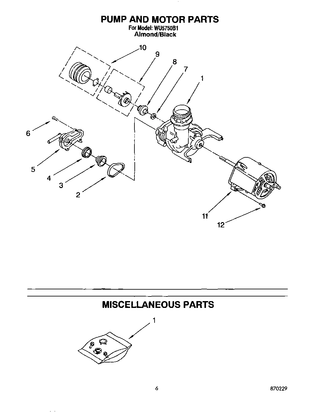 05 - PUMP AND MOTOR, MISCELLANEOUS
