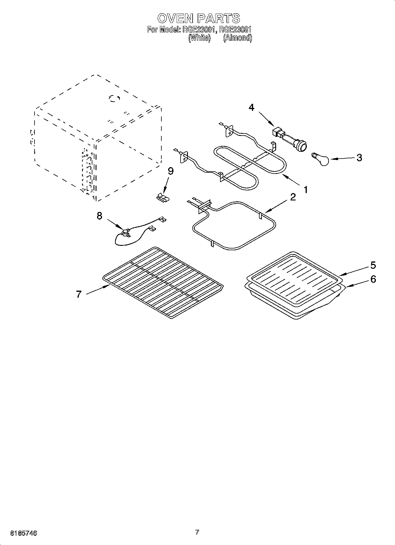 05 - OVEN PARTS, MISCELLANEOUS PARTS