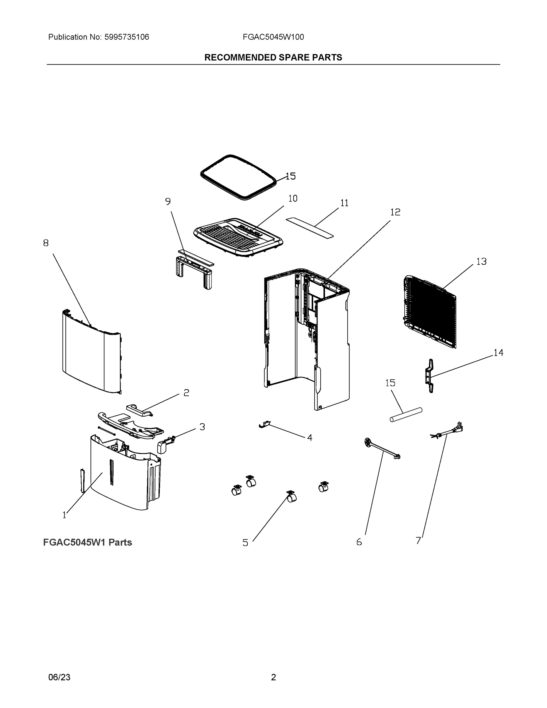02 - RECOMMENDED SPARE PARTS