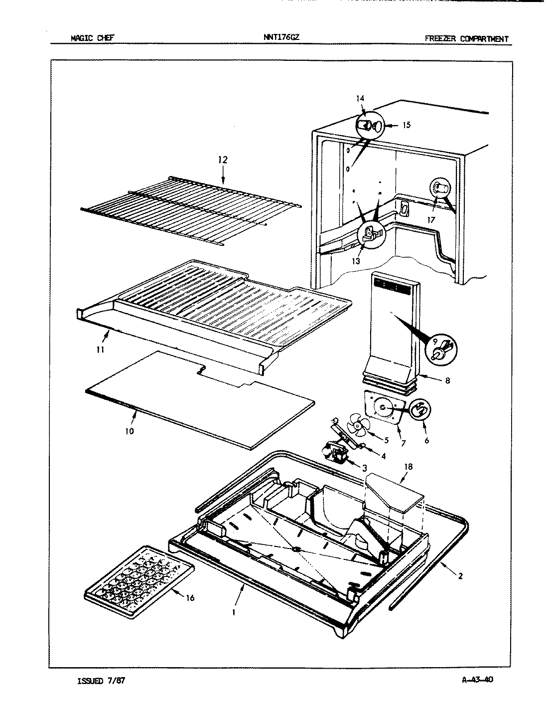 01 - FREEZER COMPARTMENT