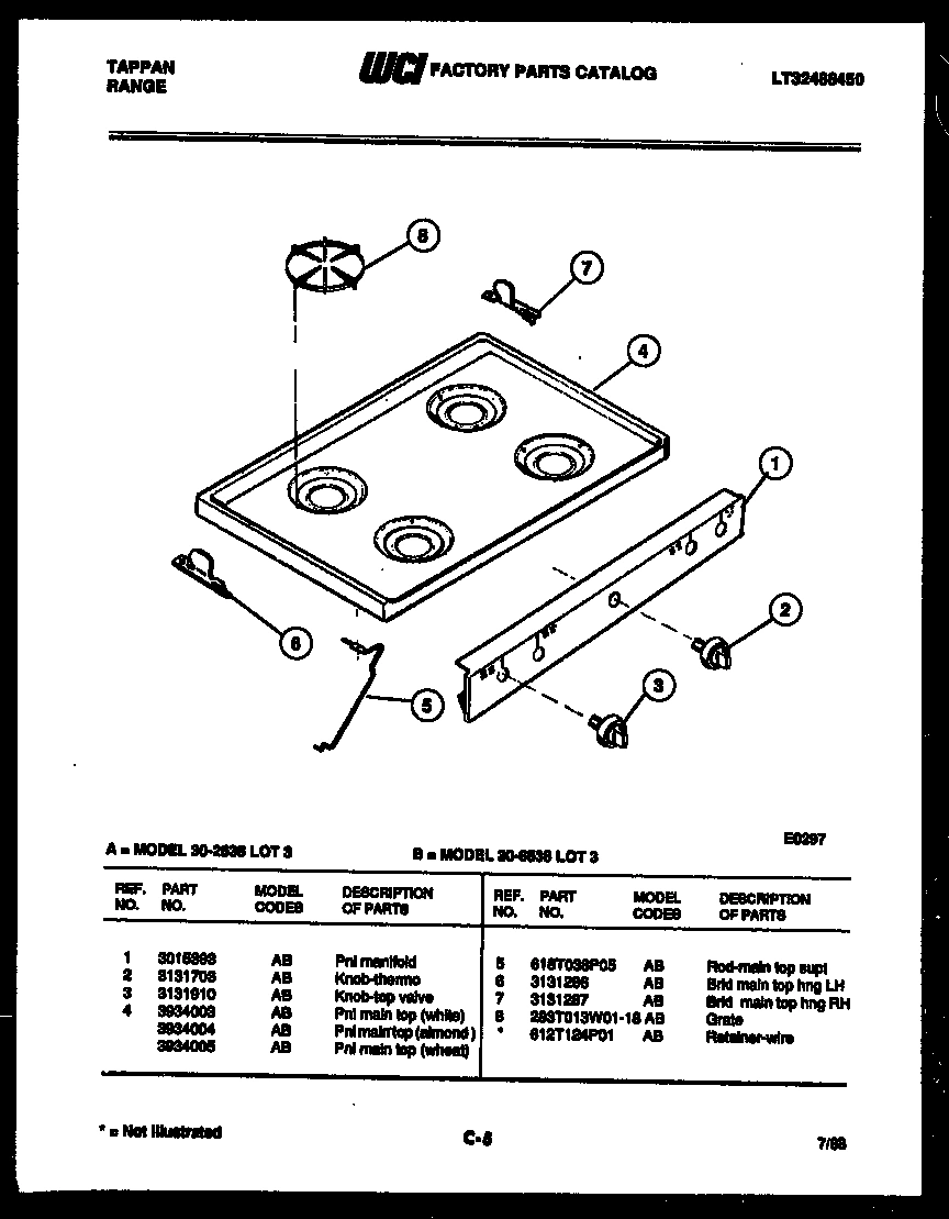 04 - COOKTOP PARTS