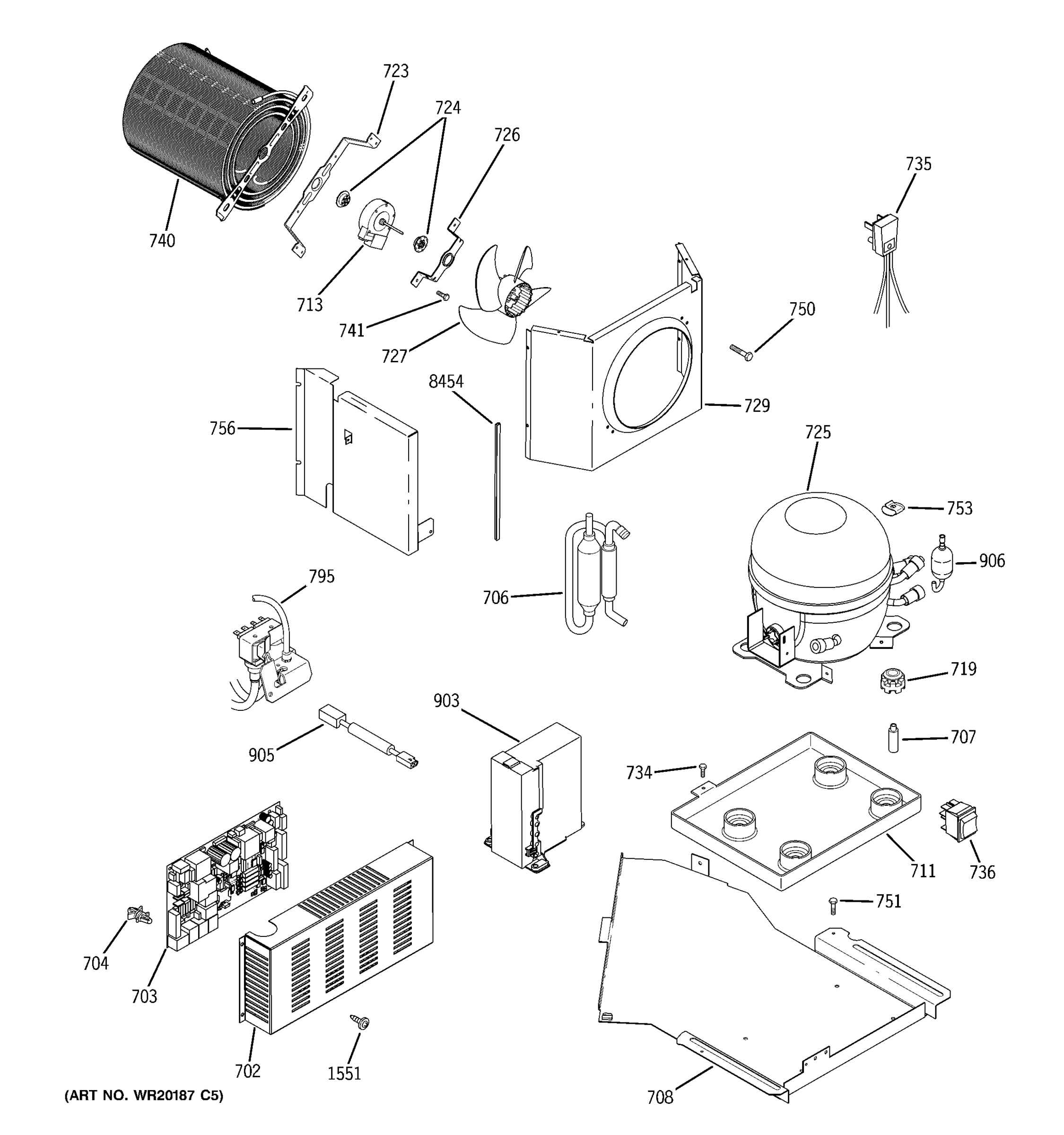 SEALED SYSTEM & MOTHER BOARD