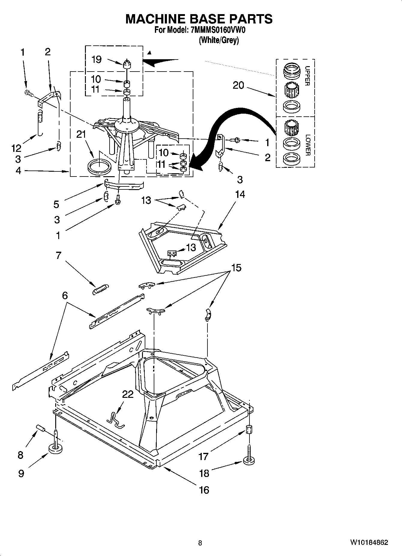 05 - MACHINE BASE PARTS