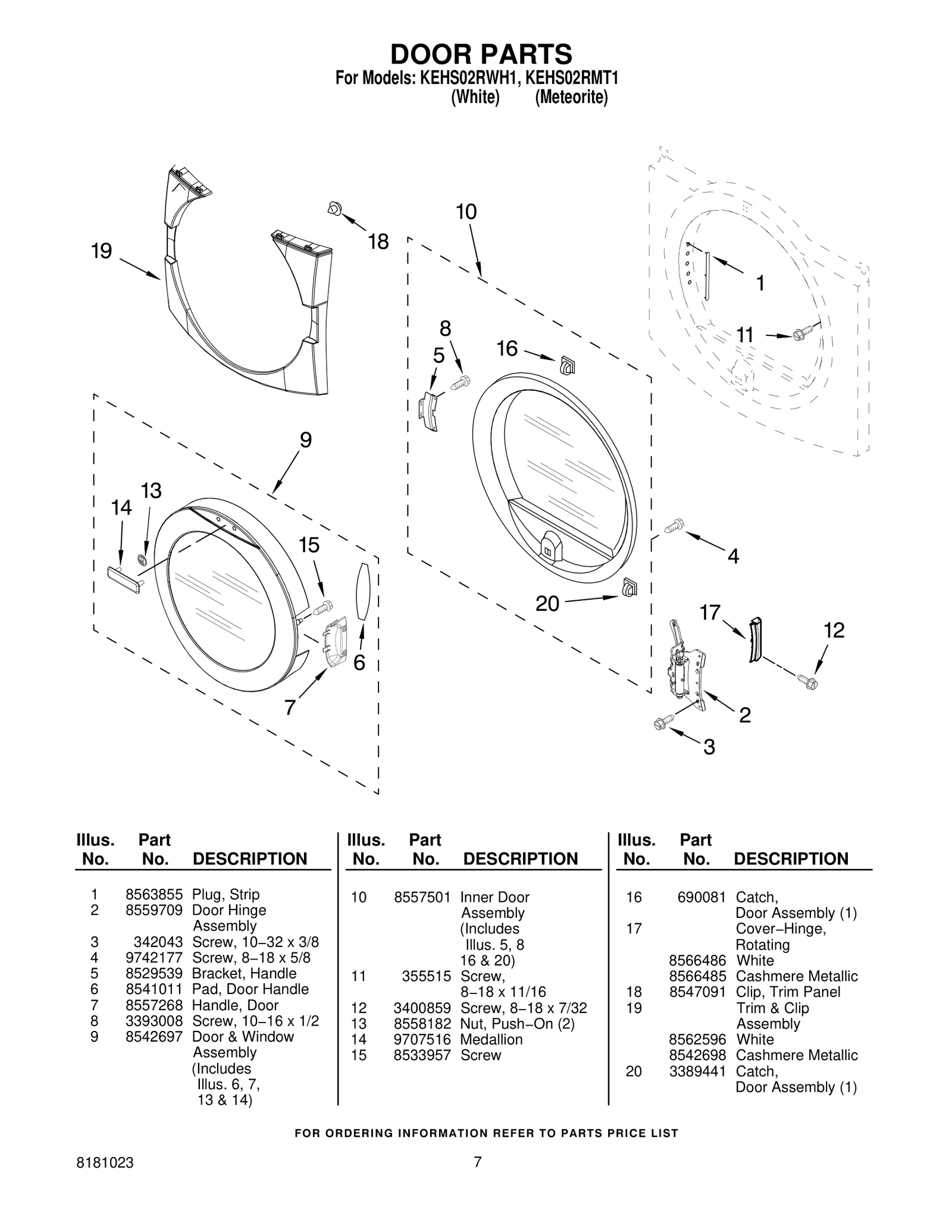 DOOR PARTS