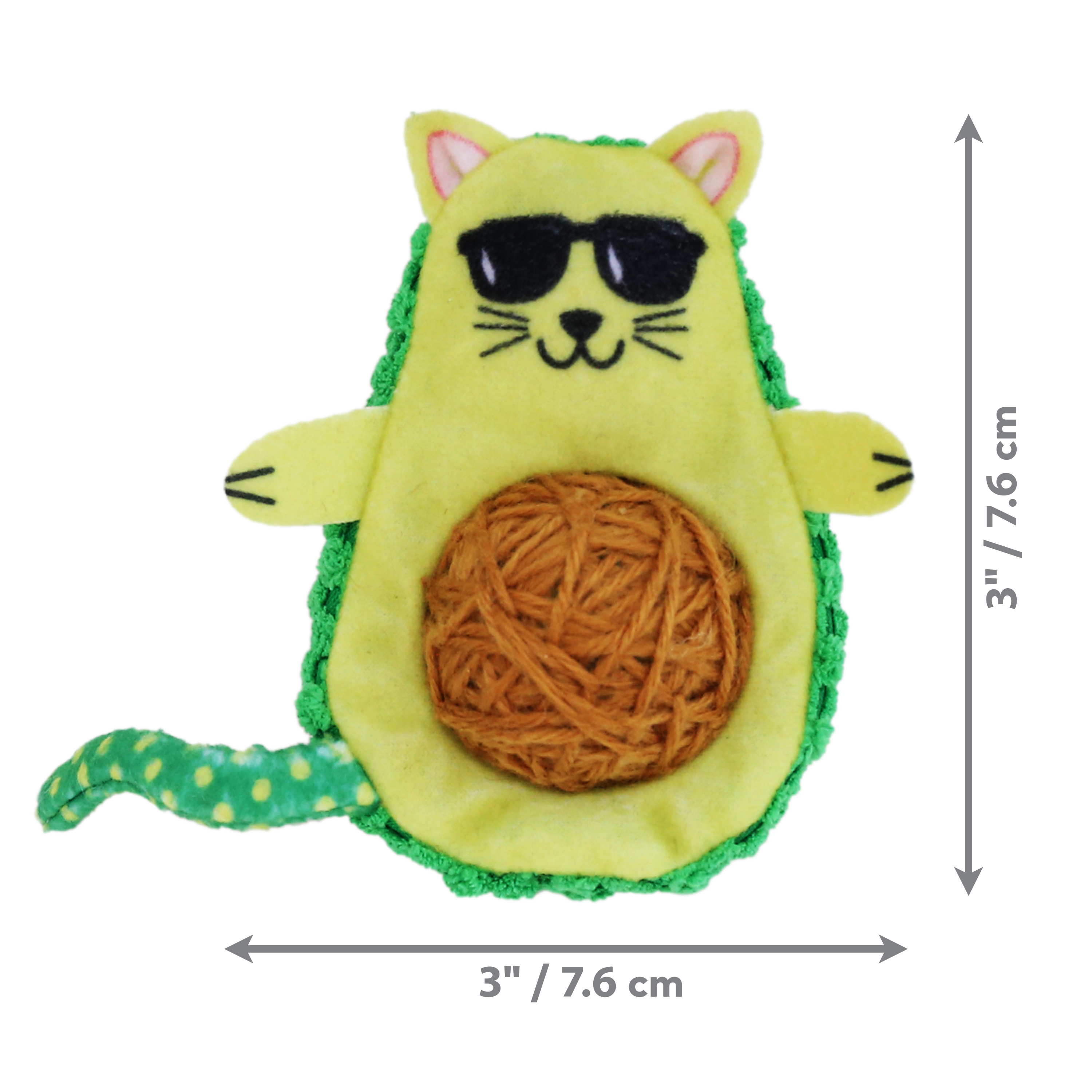 Wrangler AvoCATo (no catnip) dimoffpack product image