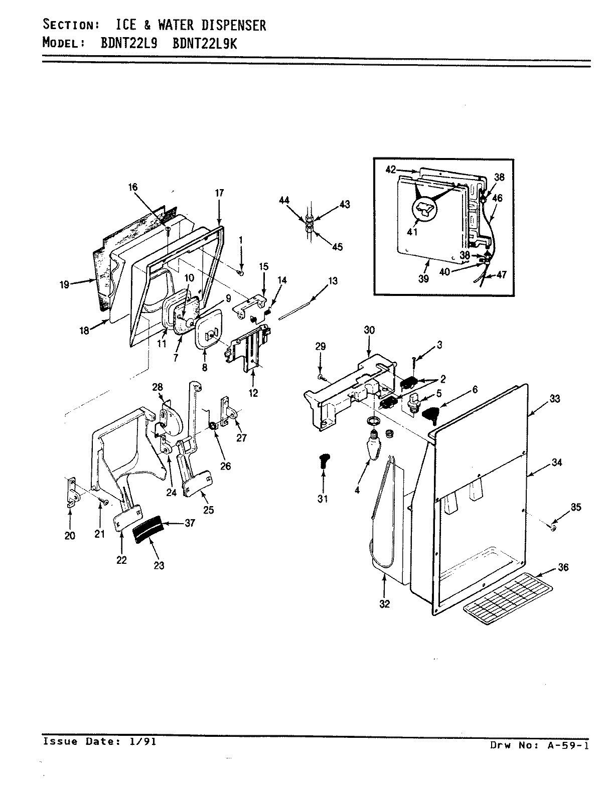 05 - ICE & WATER DISPENSER