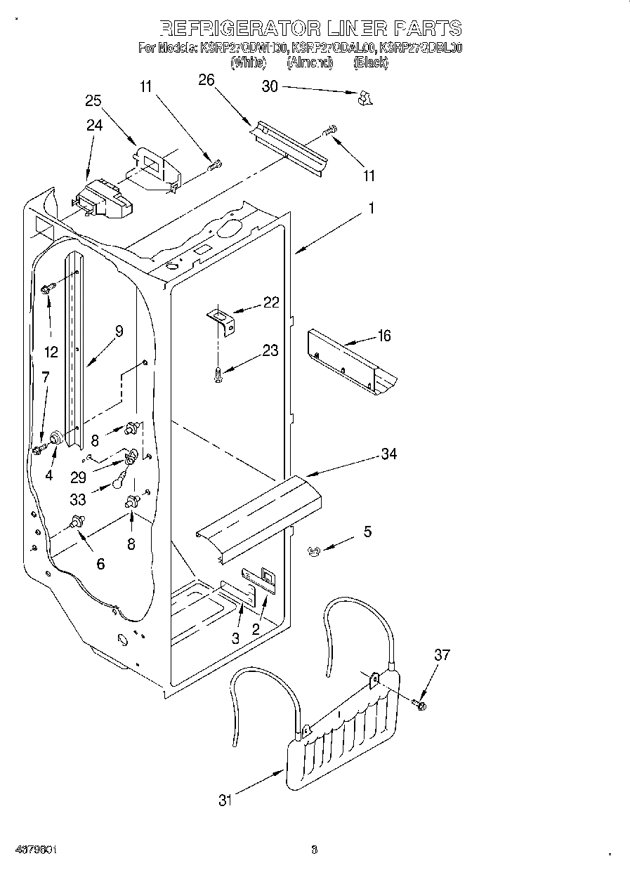 02 - REFRIGERATOR LINER
