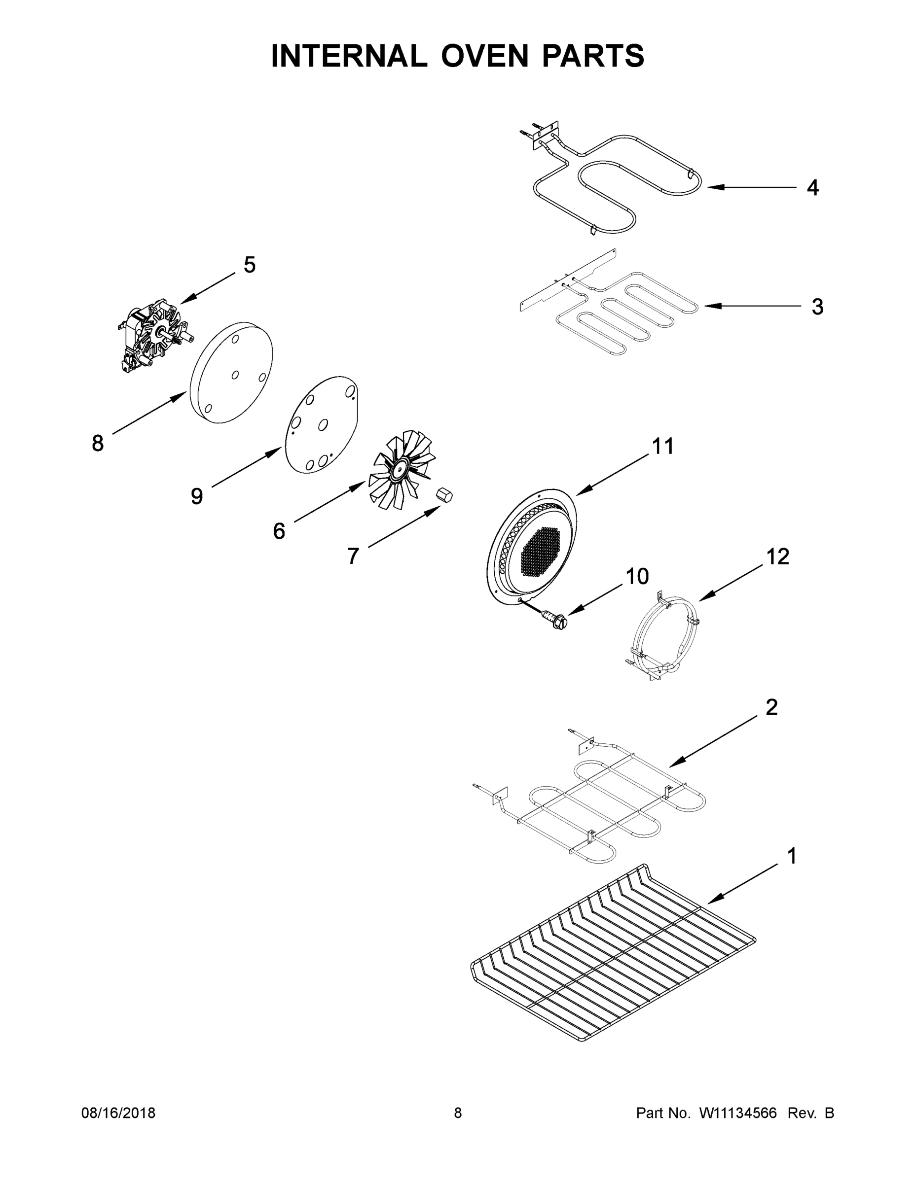 05 - INTERNAL OVEN PARTS
