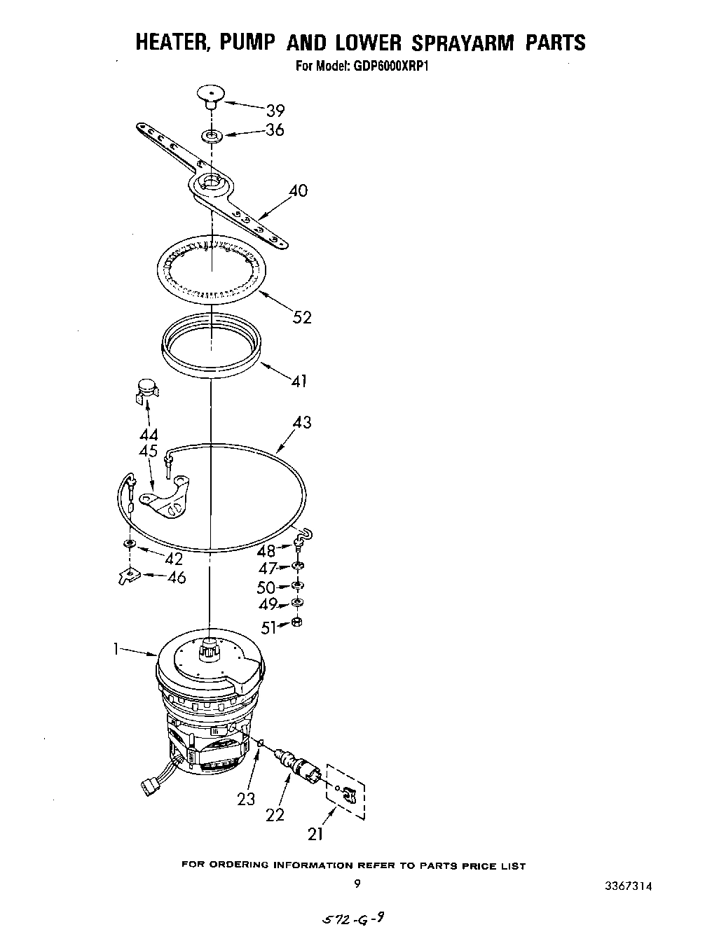 06 - HEATER, PUMP AND LOWER SPRAYARM