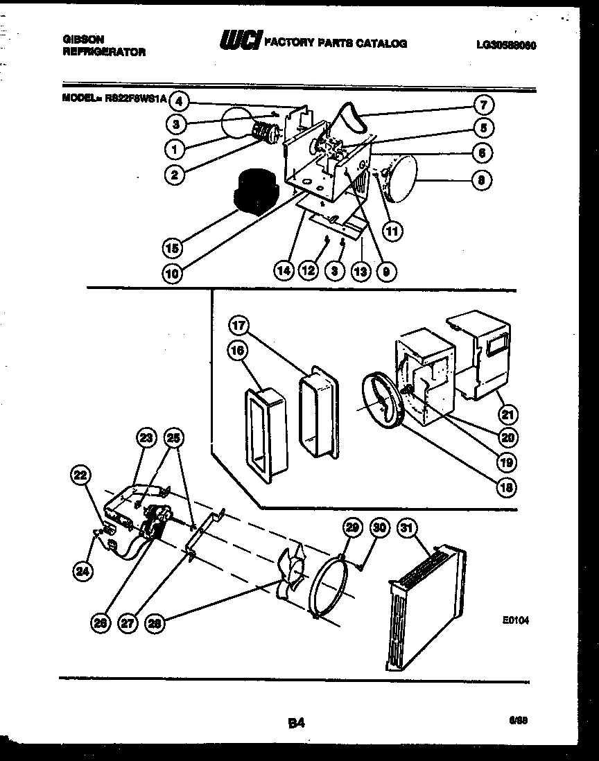 06 - REFRIGERATOR CONTROL ASSEMBLY, DAMP