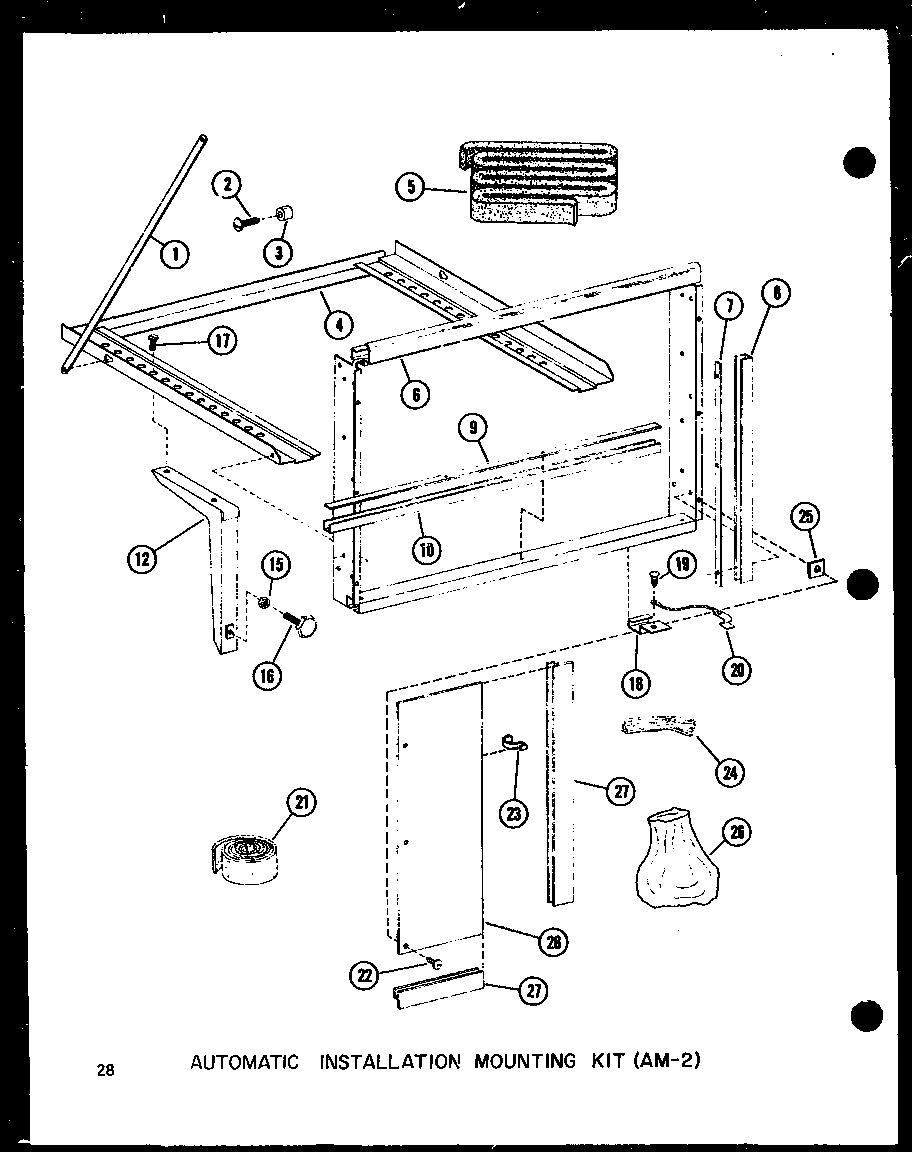 01 - AUTOMATIC INSTALLATION MTG KIT (AM-2)