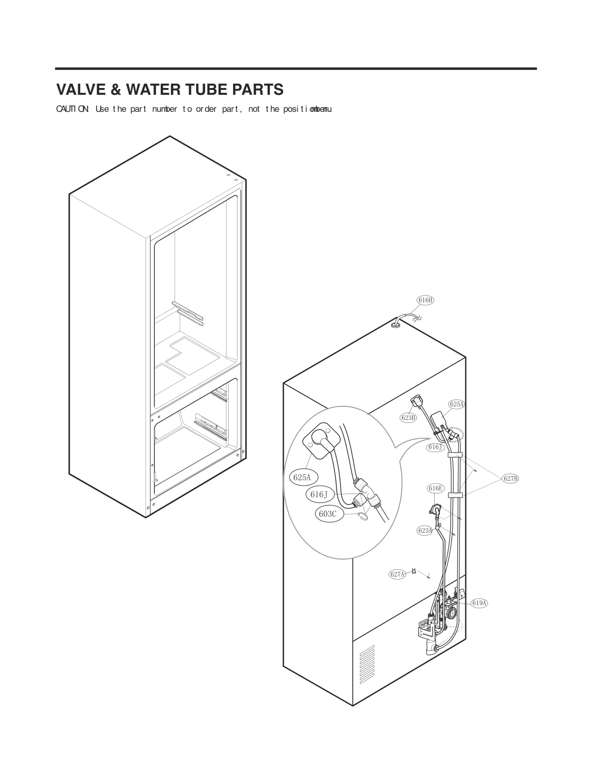 VALVE & WATER TUBE PARTS