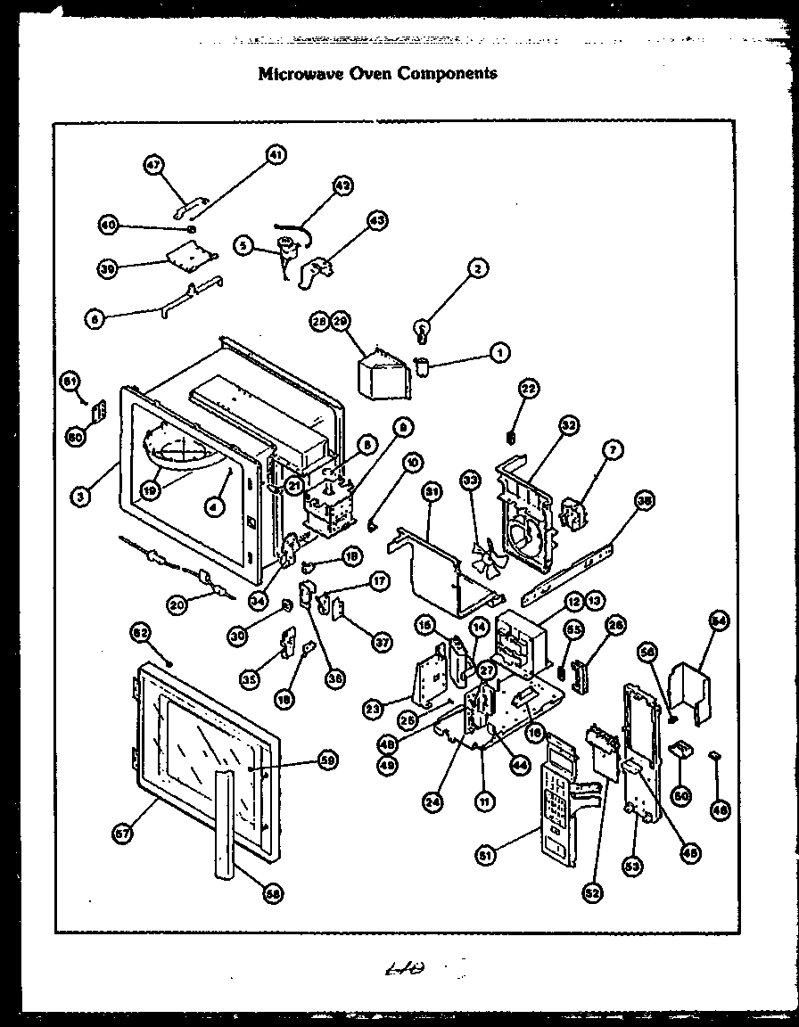 04 - MICROWAVE OVEN COMPONENTS