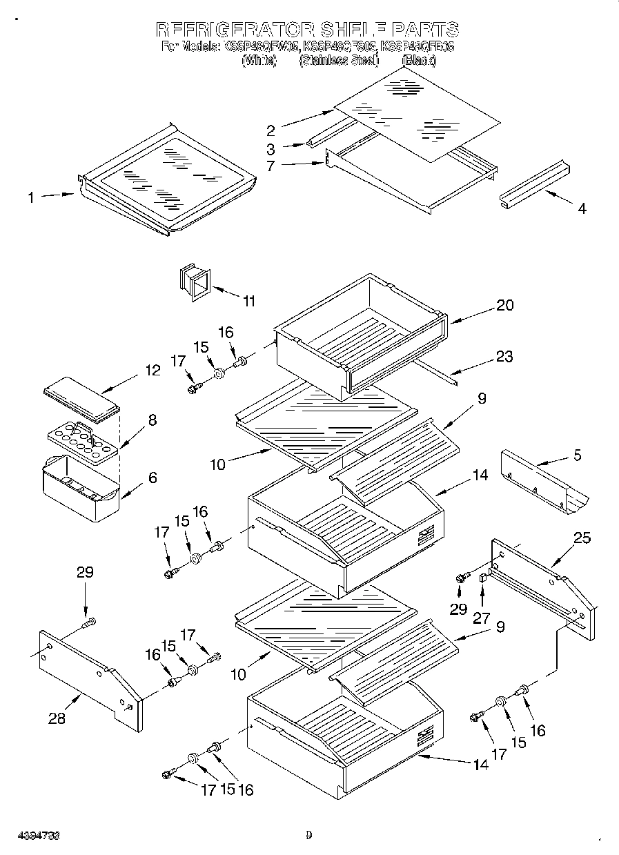 07 - REFRIGERATOR SHELF