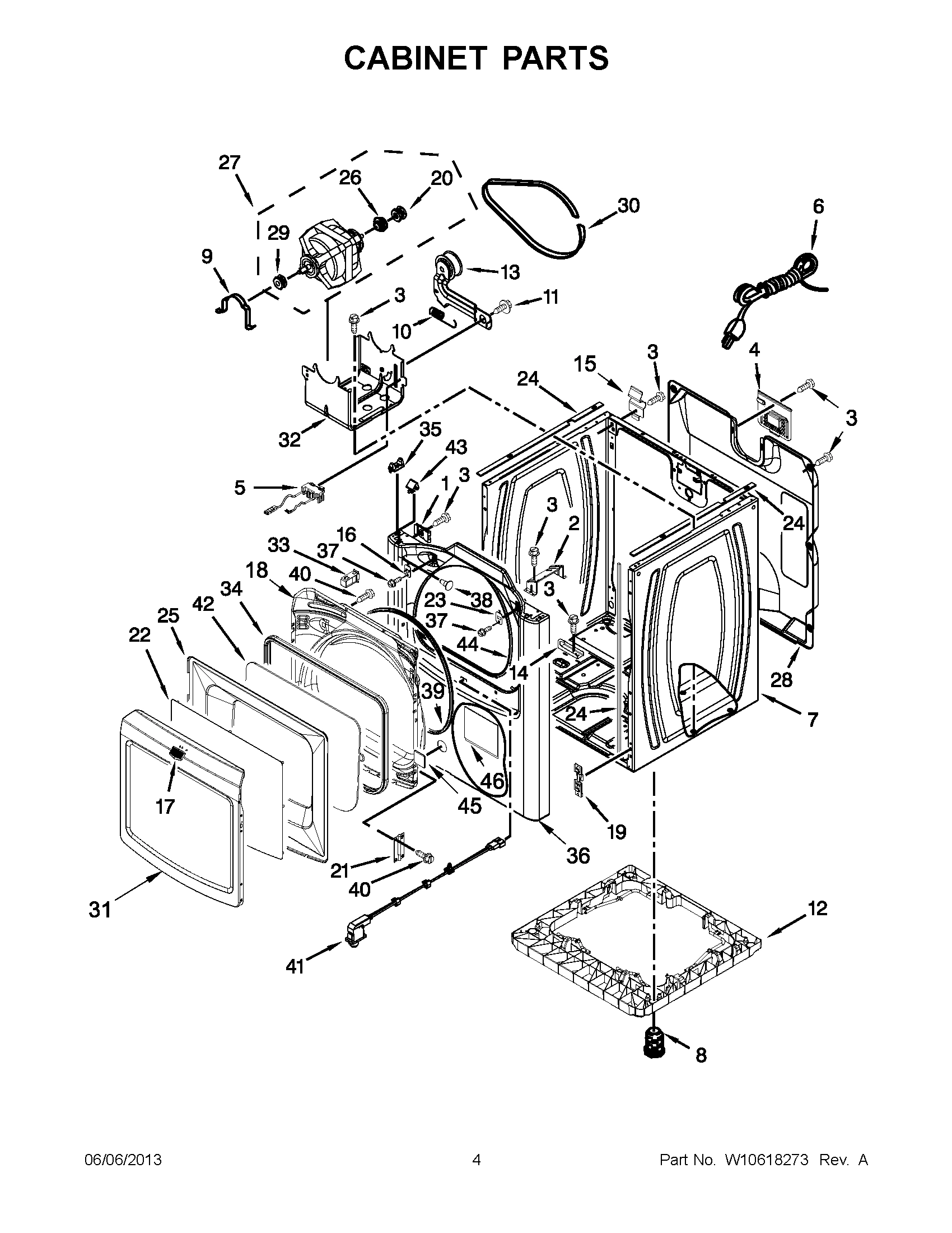 02 - CABINET PARTS
