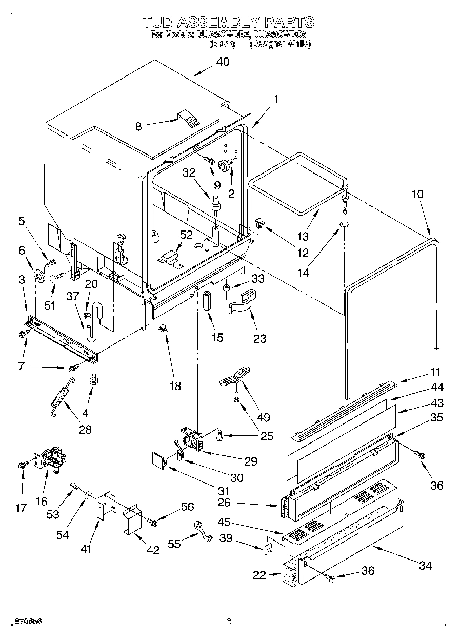 03 - TUB ASSEMBLY