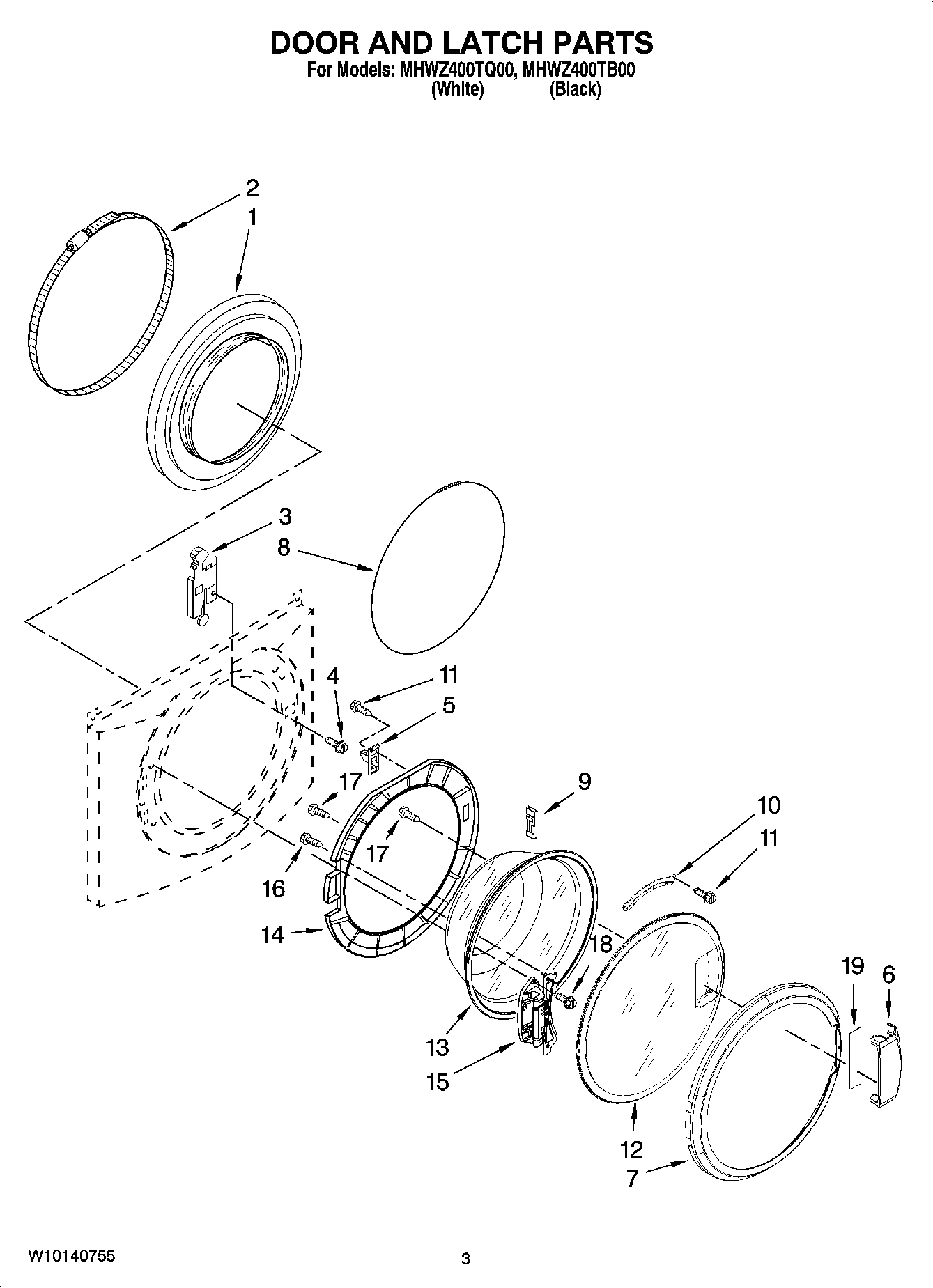 02 - DOOR AND LATCH PARTS