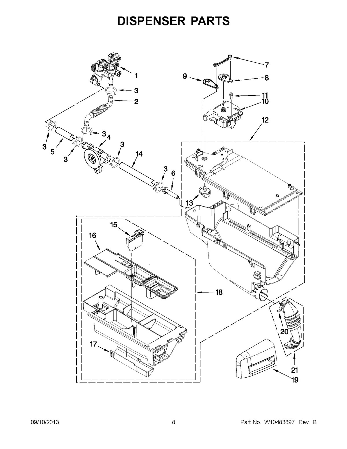 05 - DISPENSER PARTS