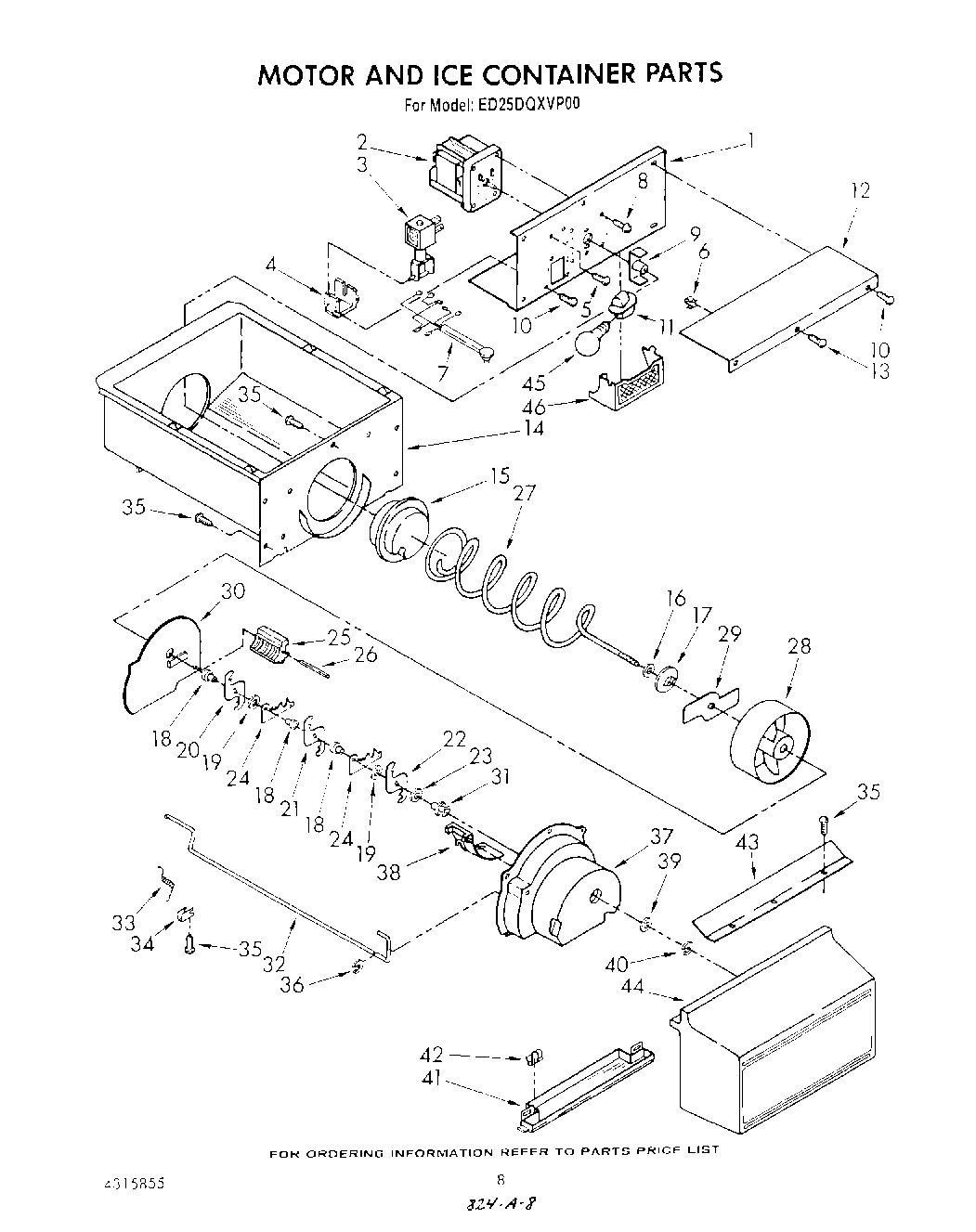 06 - MOTOR AND ICE CONTAINER