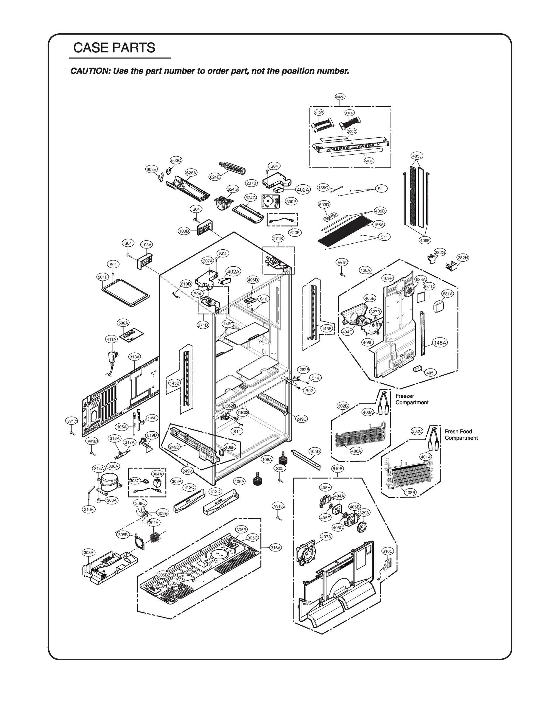 CASE PARTS