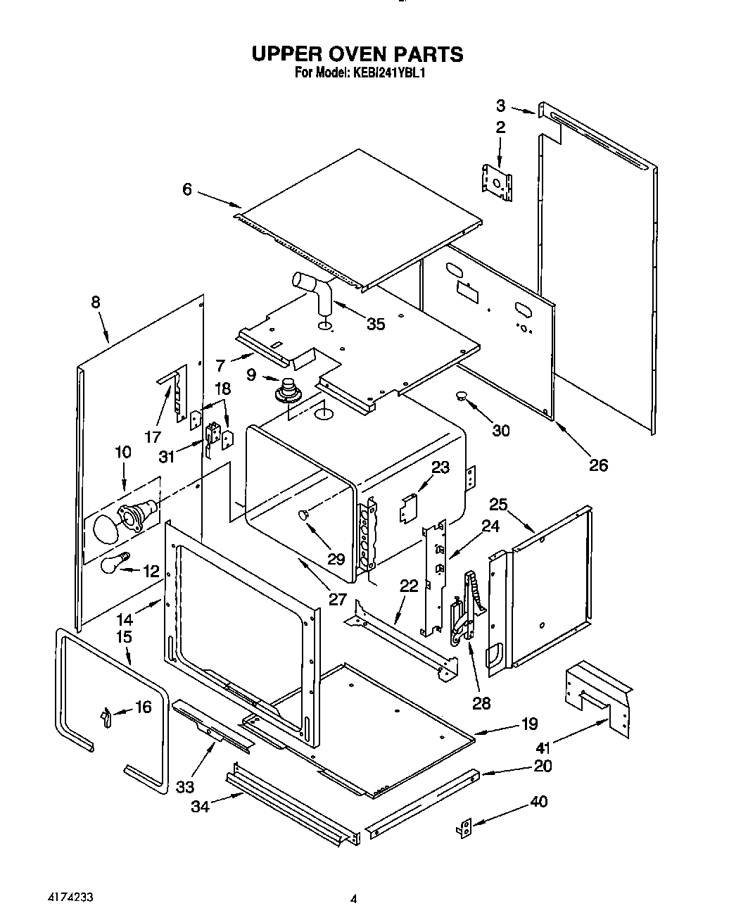 04 - UPPER OVEN, OPTIONAL